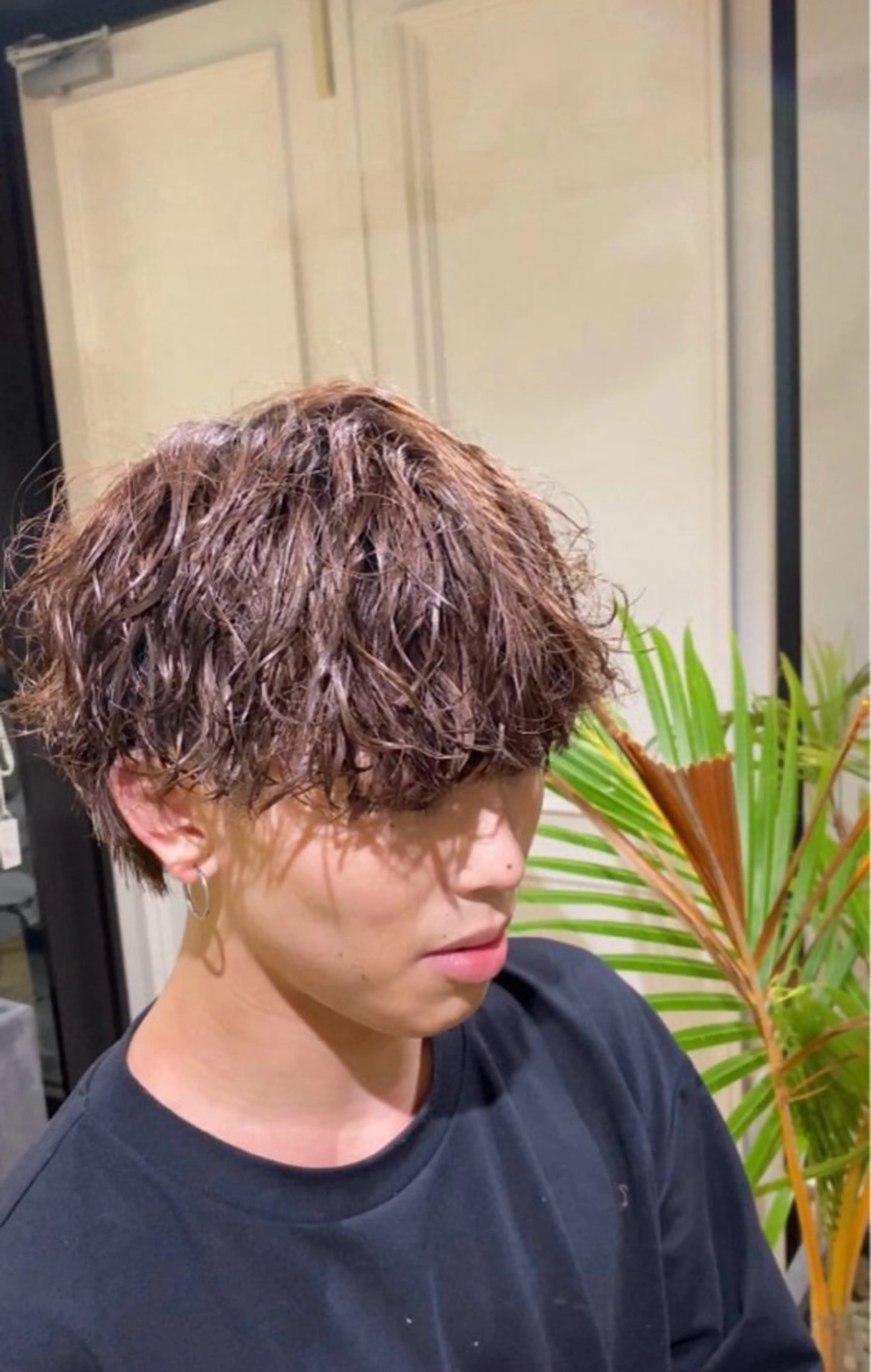 [簡単に決まる！]                                          カット+パーマの写真