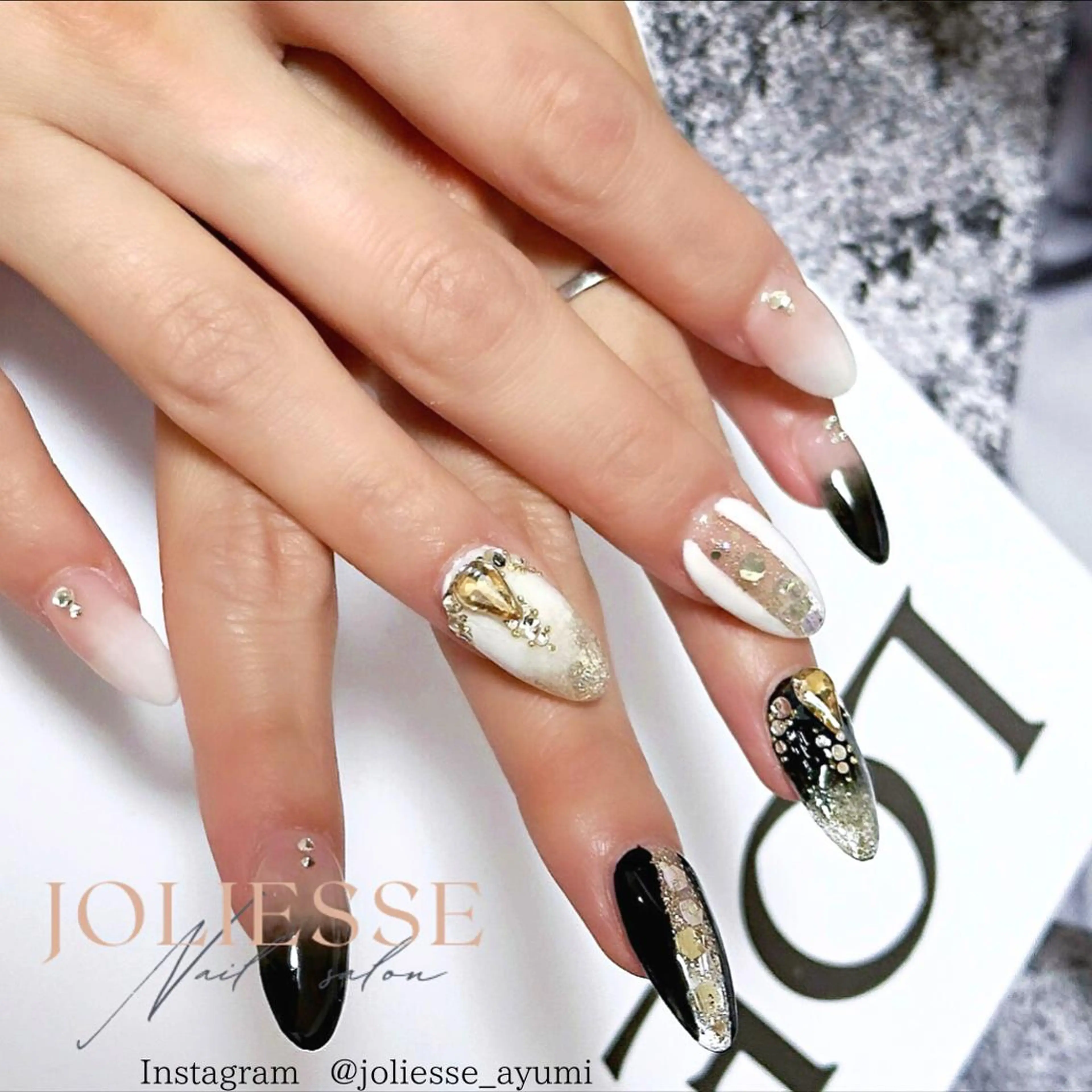 ネイル 持ち込み ハンドネイル joliesse【ジョリエス】所属・JOLIESSE Ayumiのネイルデザイン