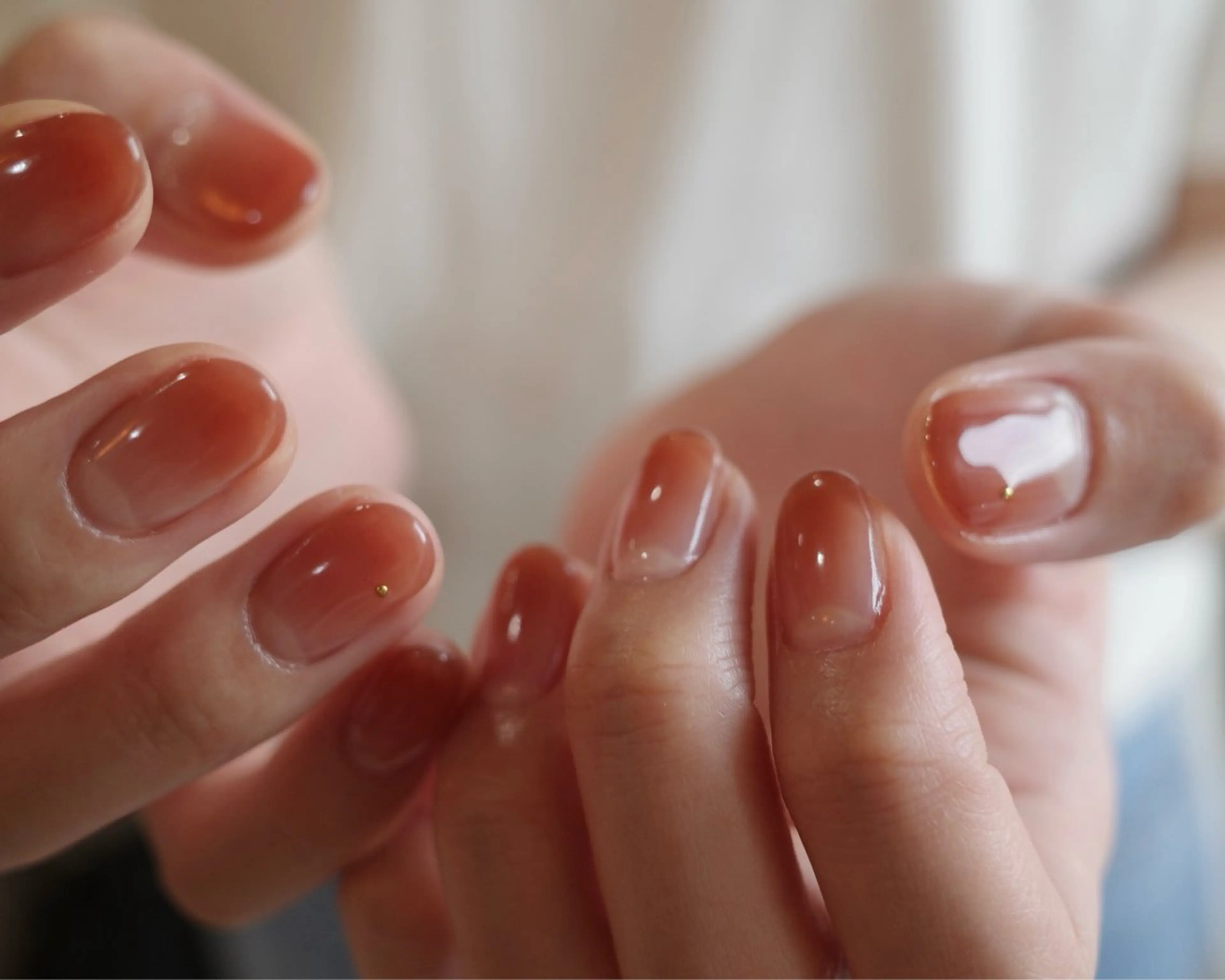 ネイル フレンチネイル グラデーション ハンドネイル 松下 れみのネイルデザイン