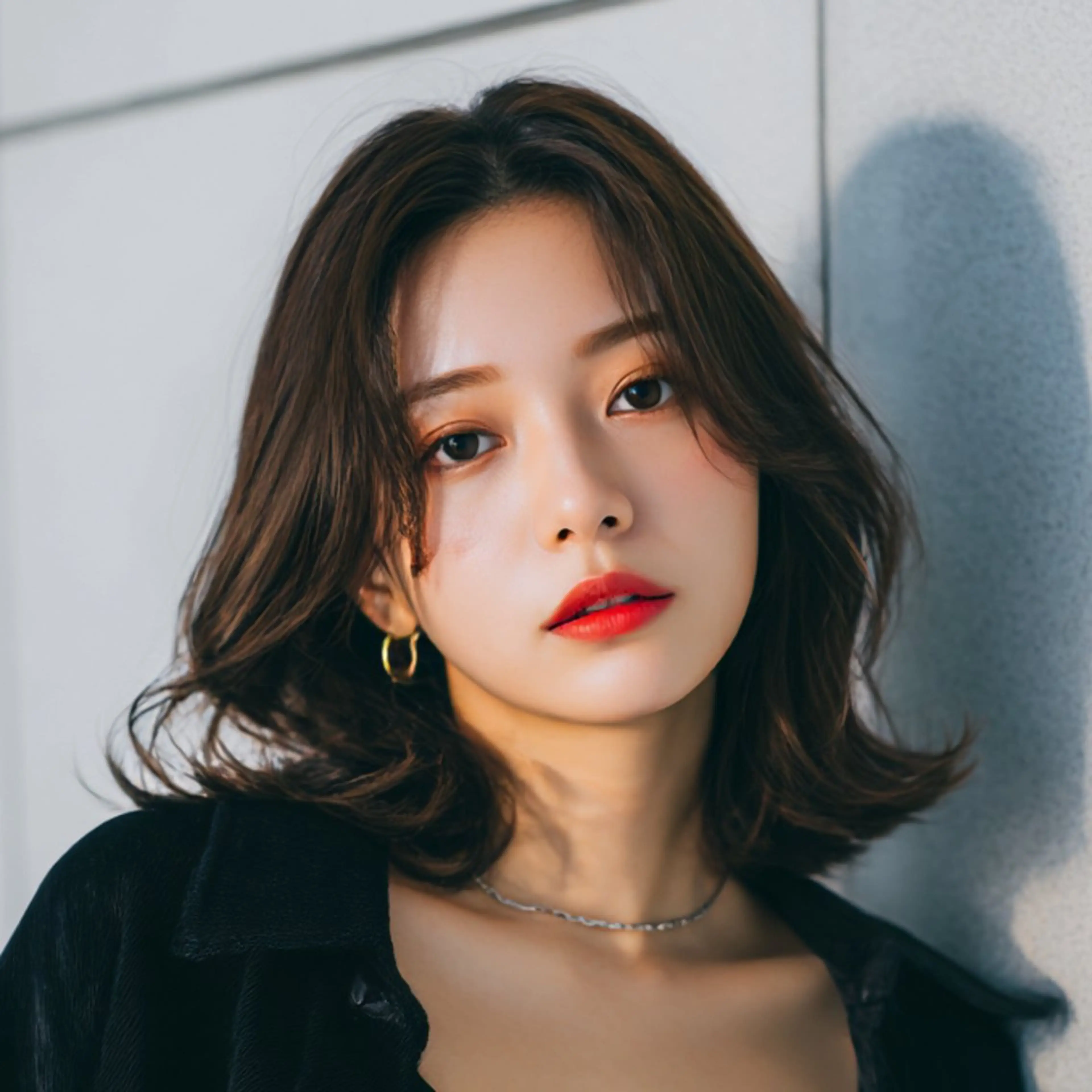 セミロング 飯田 知将のヘアスタイル