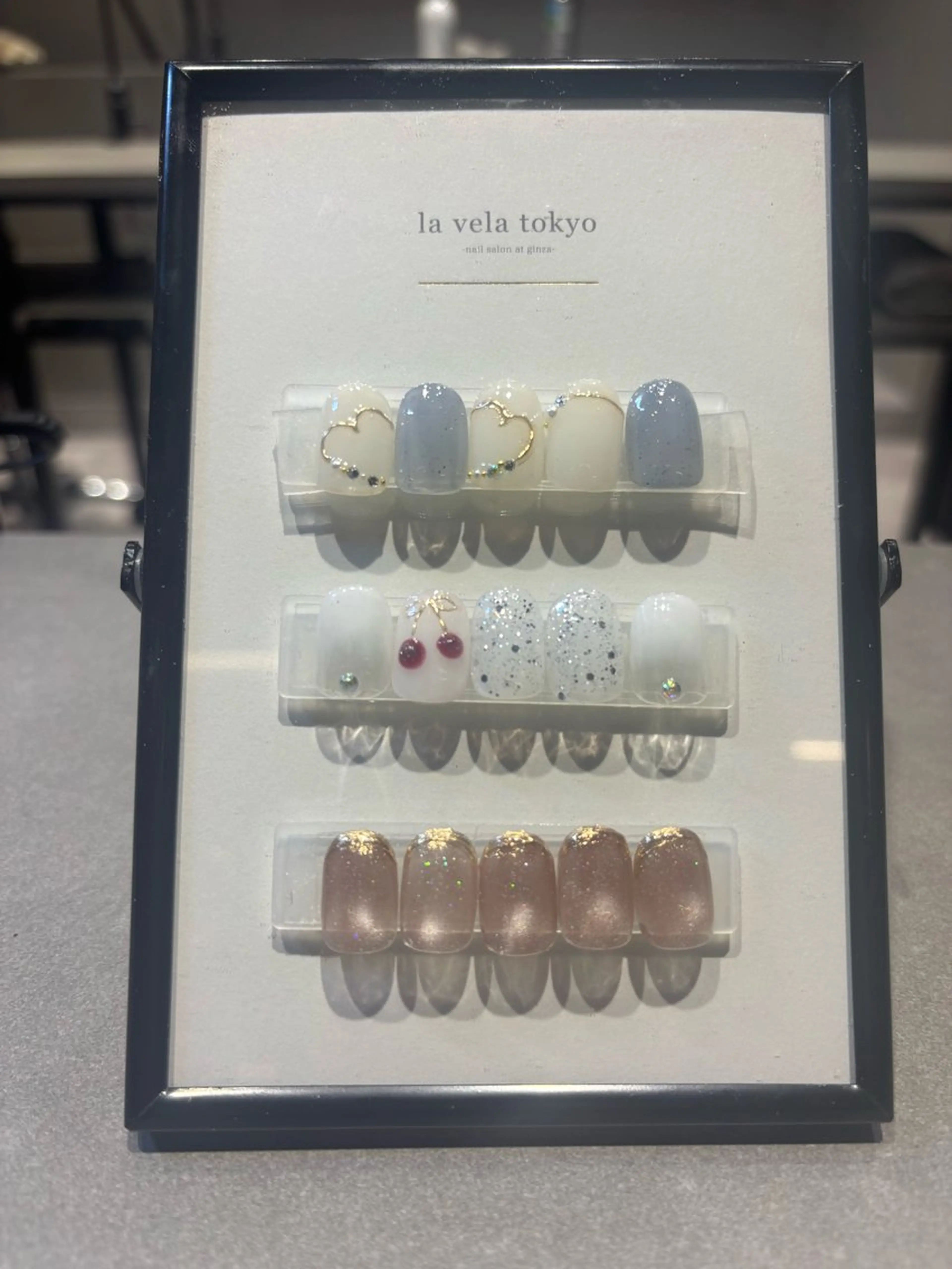 ネイル キラキラネイル 小川 優果のネイルデザイン