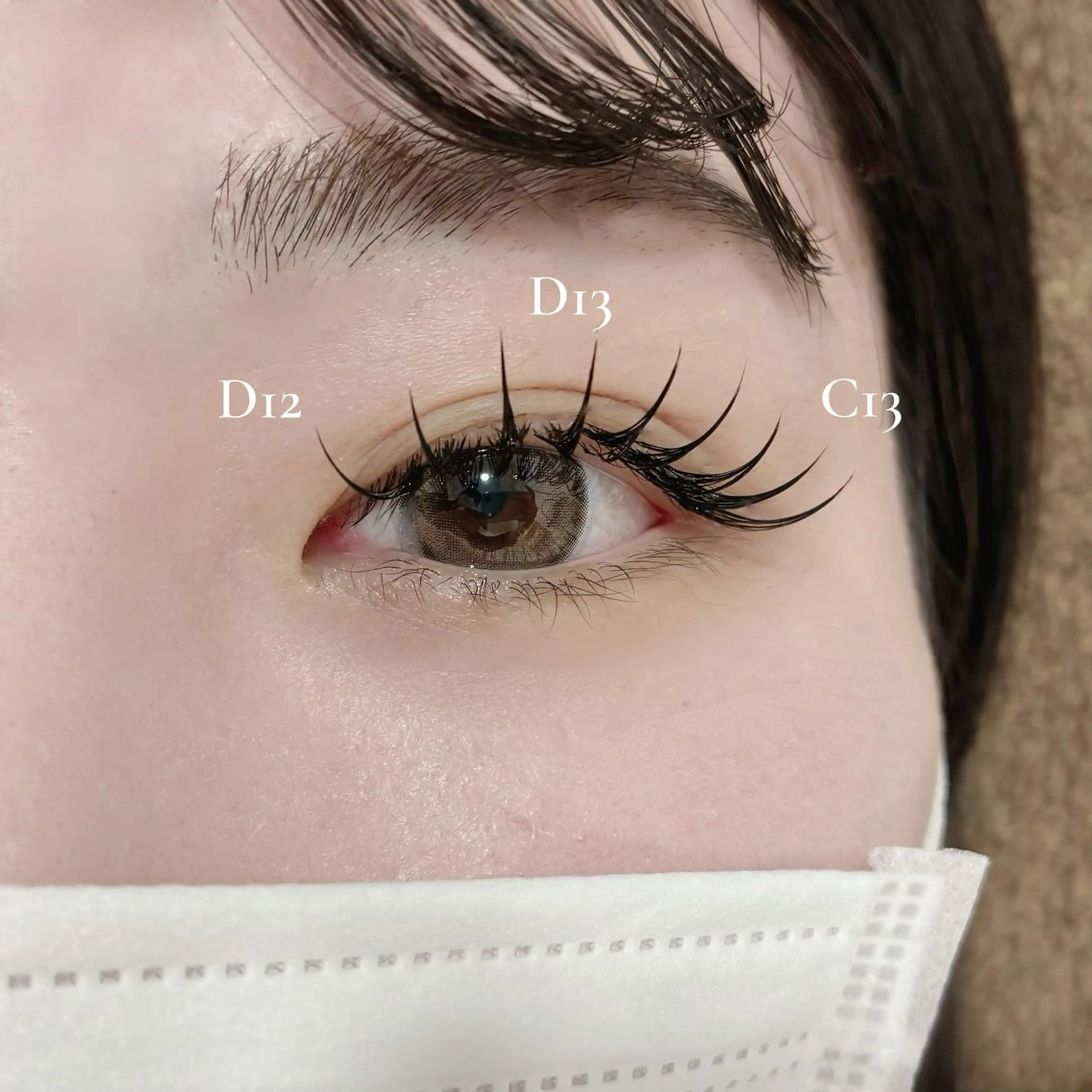 マツエク・マツパ cutill 城南 コウミのマツエク・マツパデザイン