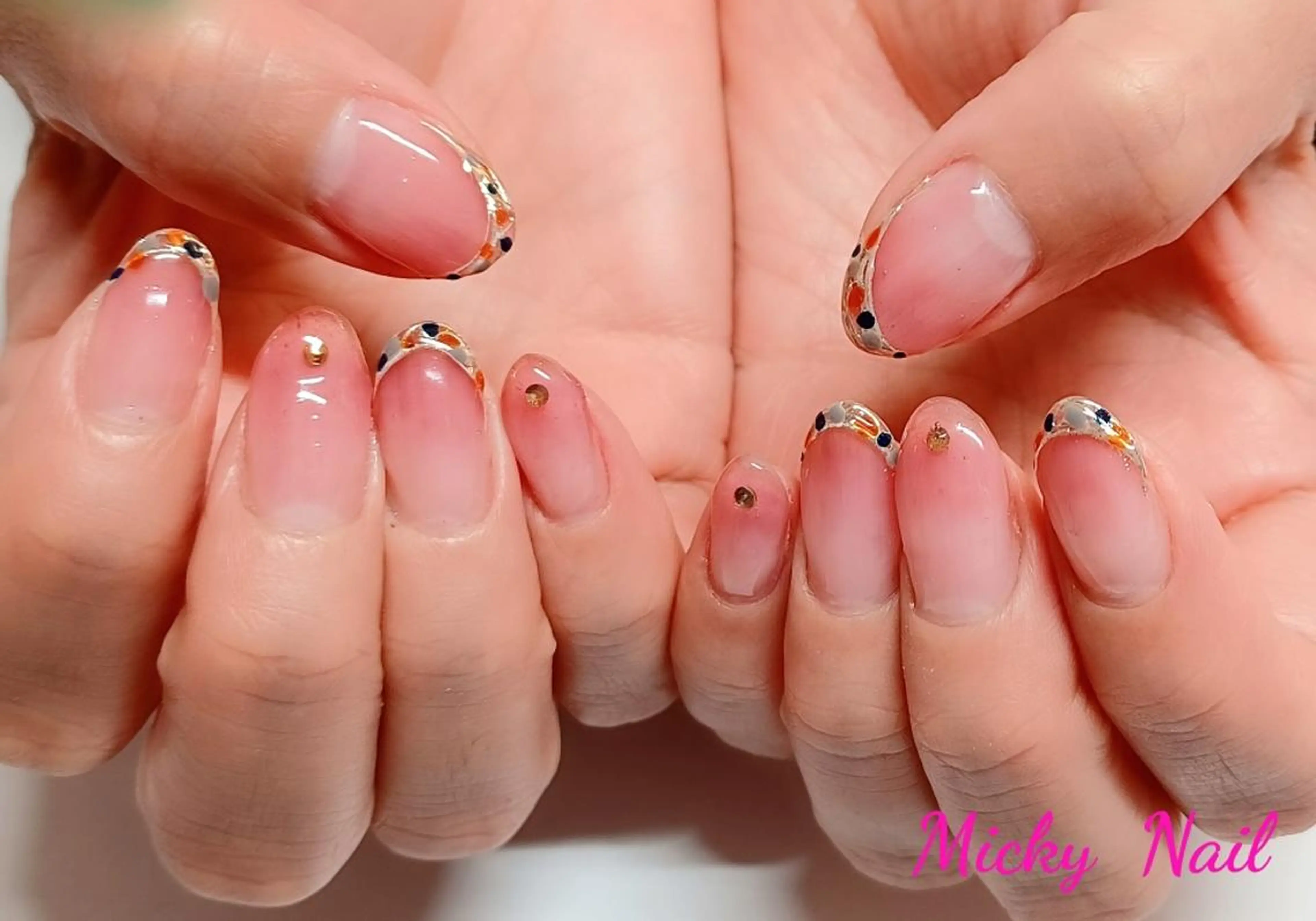 ネイル フレンチネイル グラデーション Micky nail chikushinoのその他イメージ