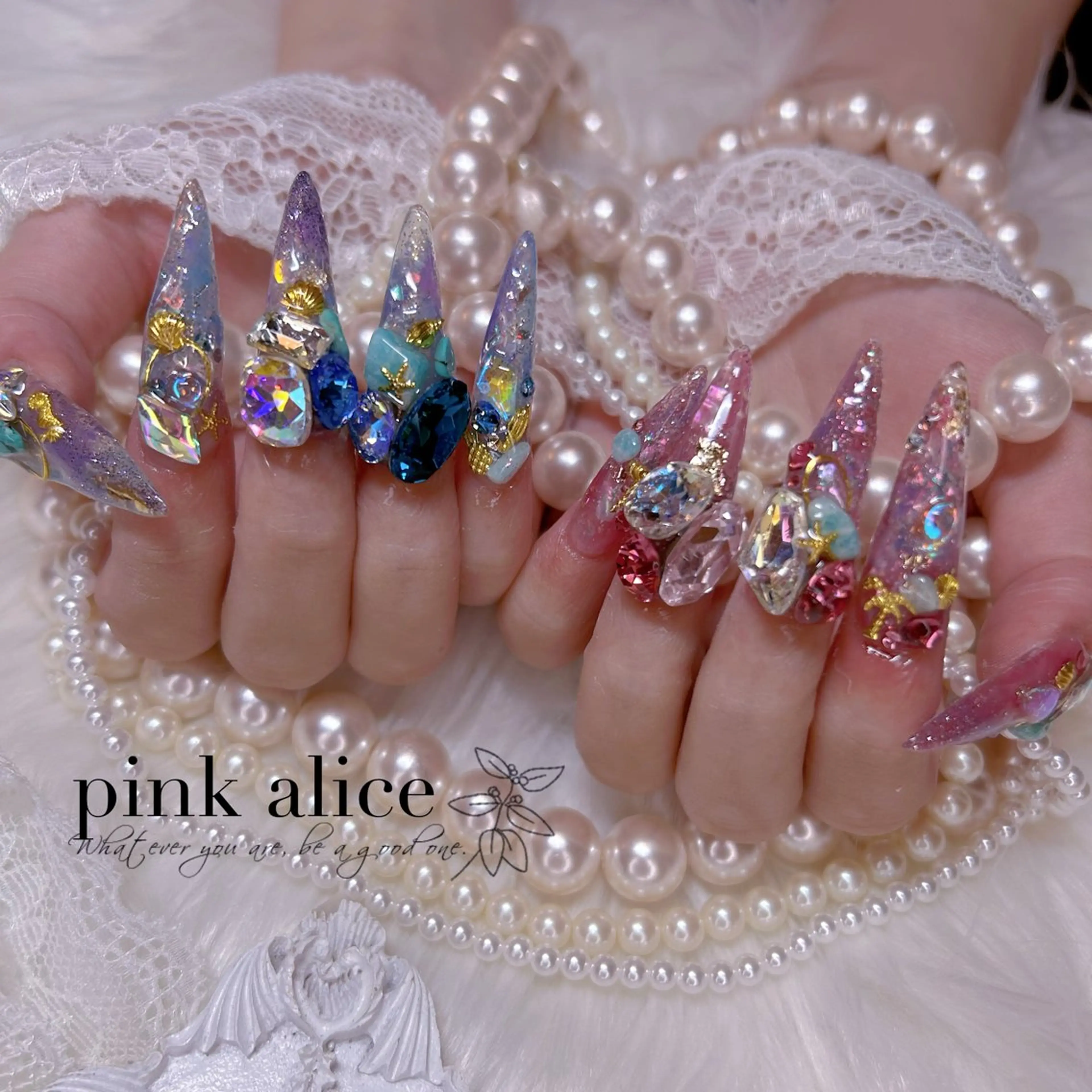 ネイル nail salon Pink Aliceのネイルデザイン