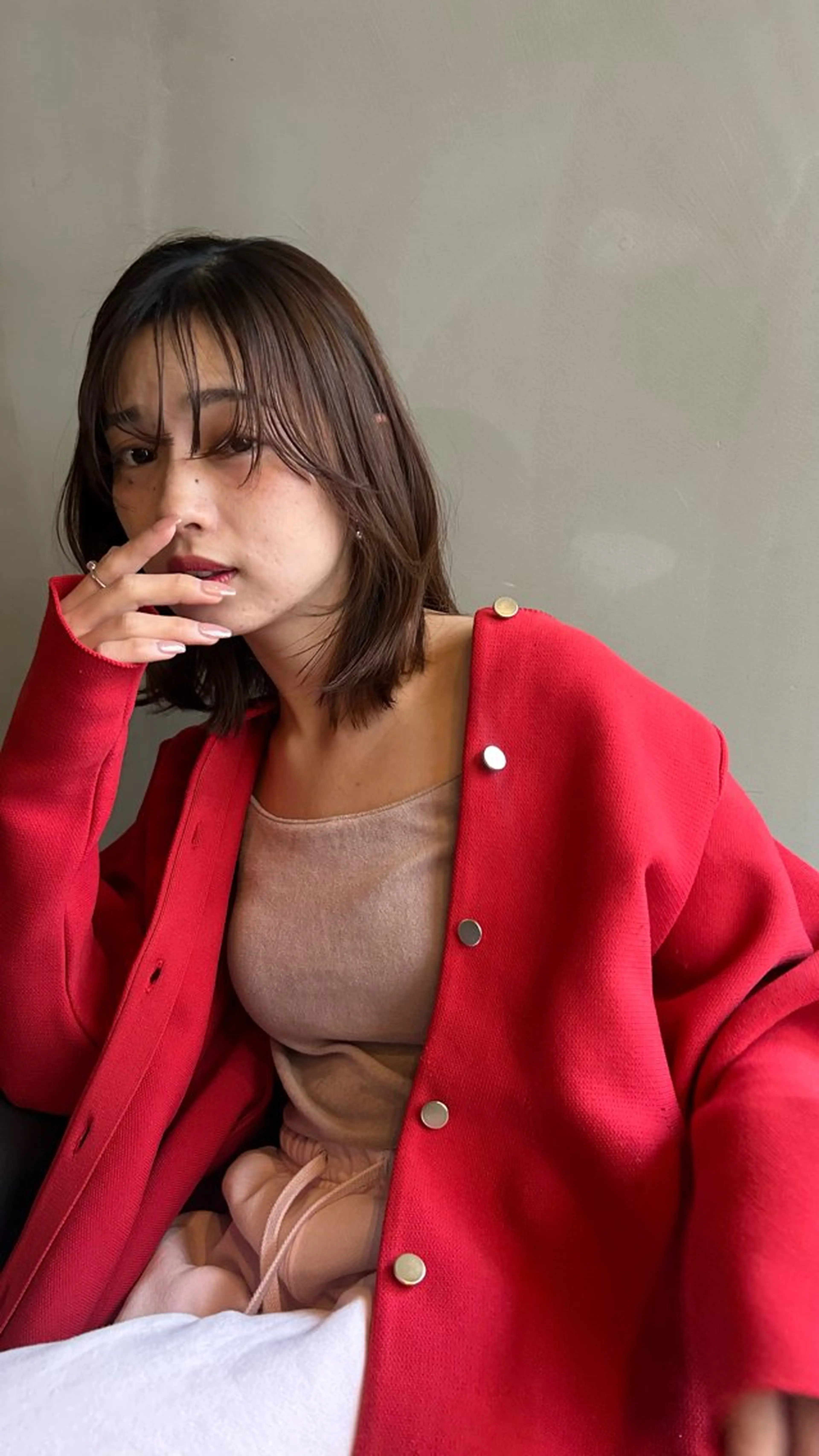 ショート カラー カット ヘアカラー トリートメント ショート/ボブ/ 心斎橋/宮脇美奈のヘアスタイル