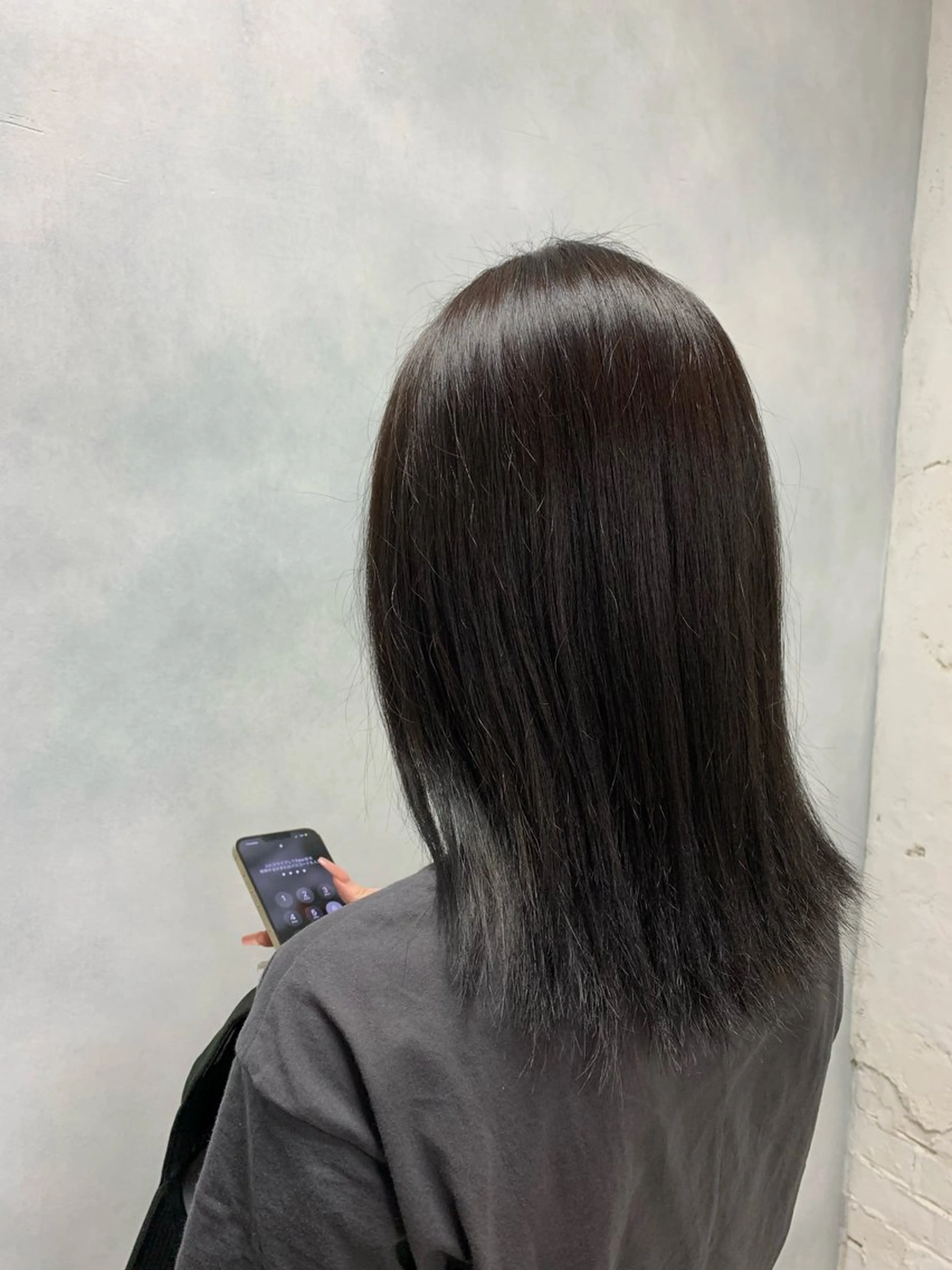 ミディアム ヘアカラー トリートメント 🌶F-CODE RINA🌶のヘアスタイル