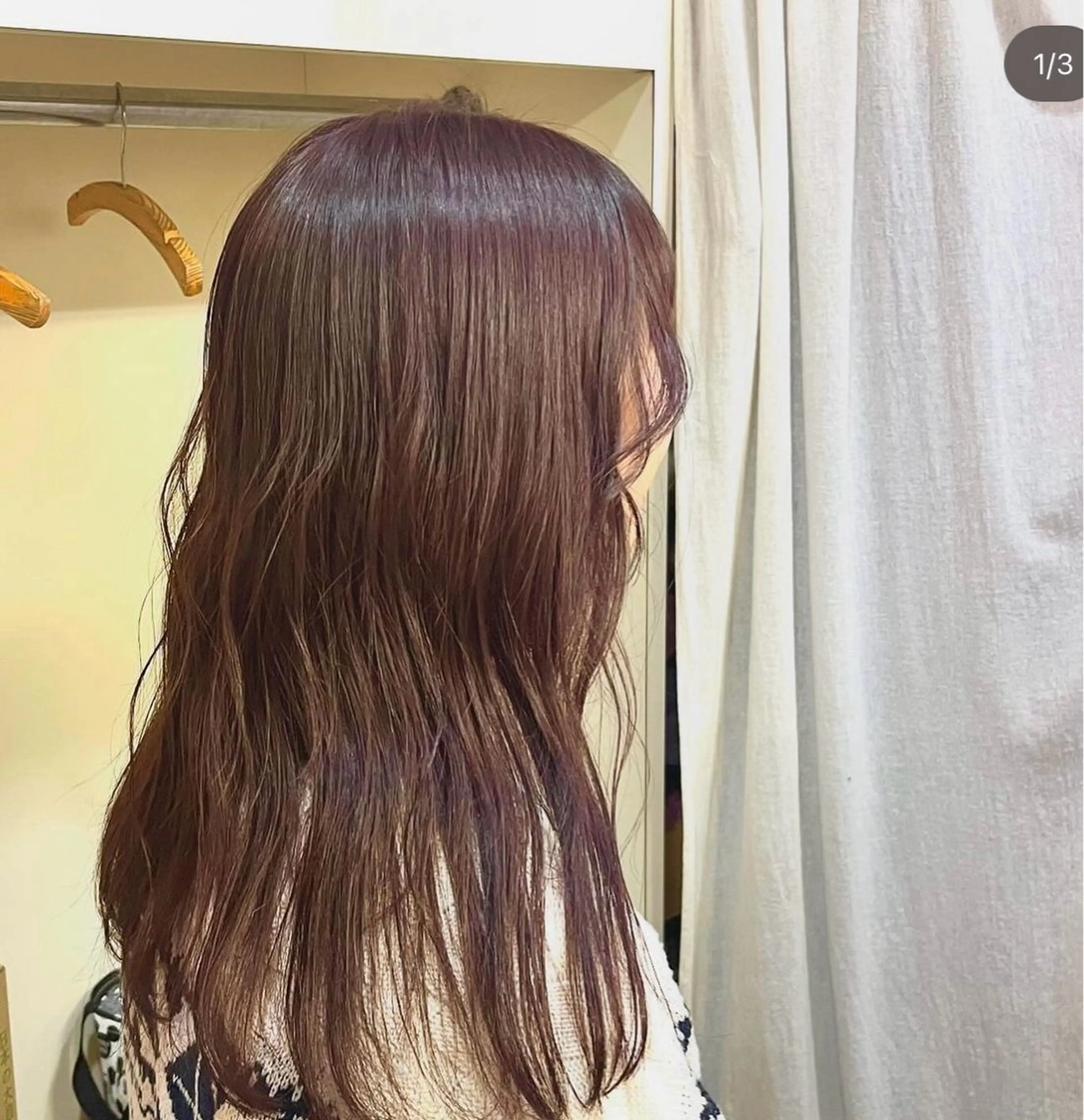 ロング カラー レイヤーカット 小林 かんなのヘアスタイル