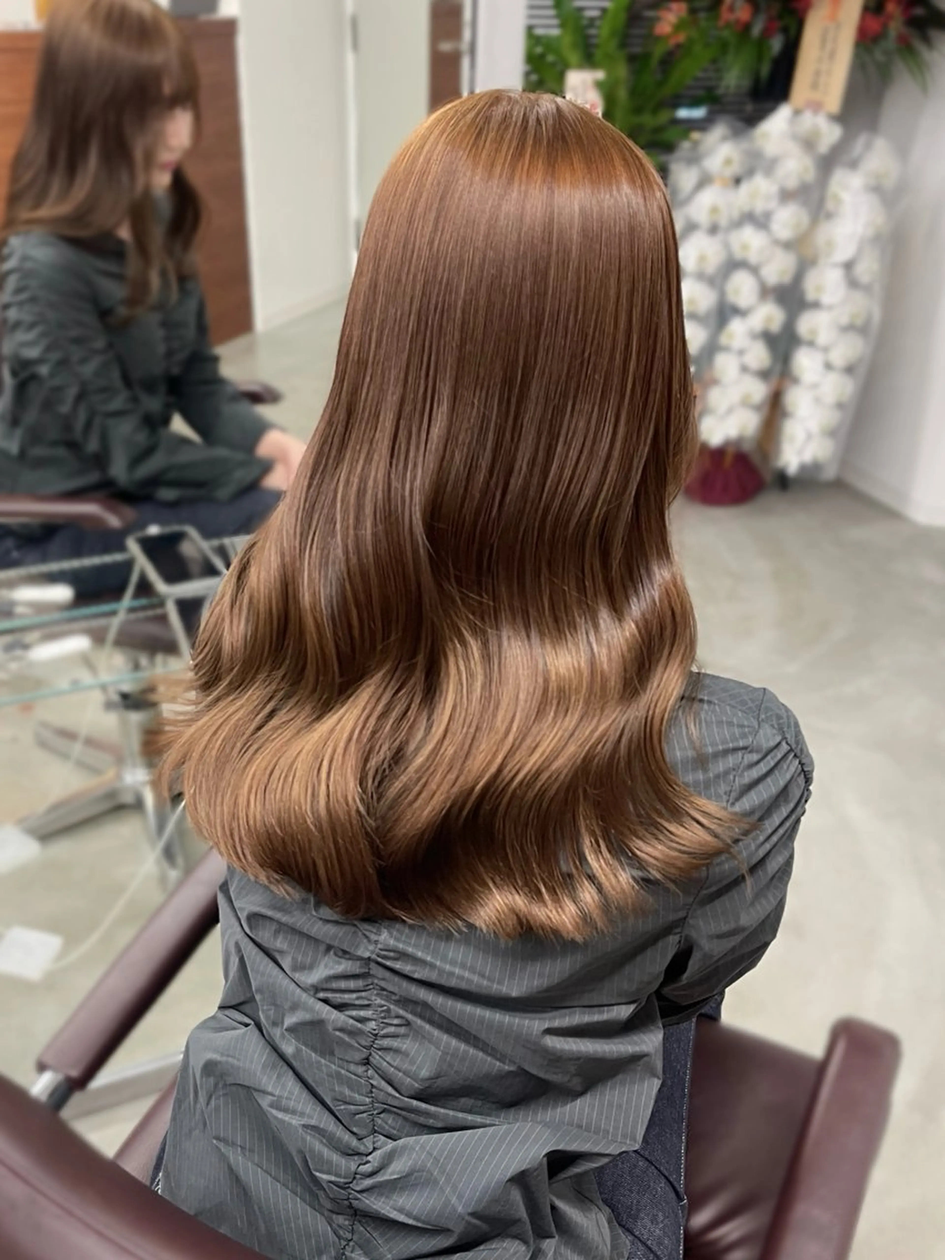 カラー ベージュカラー ブリーチ ブリーチなしカラー ヘアカラー LIV umeda所属・キダアヤカ/ 梅田/ベージュカラーのヘアスタイル