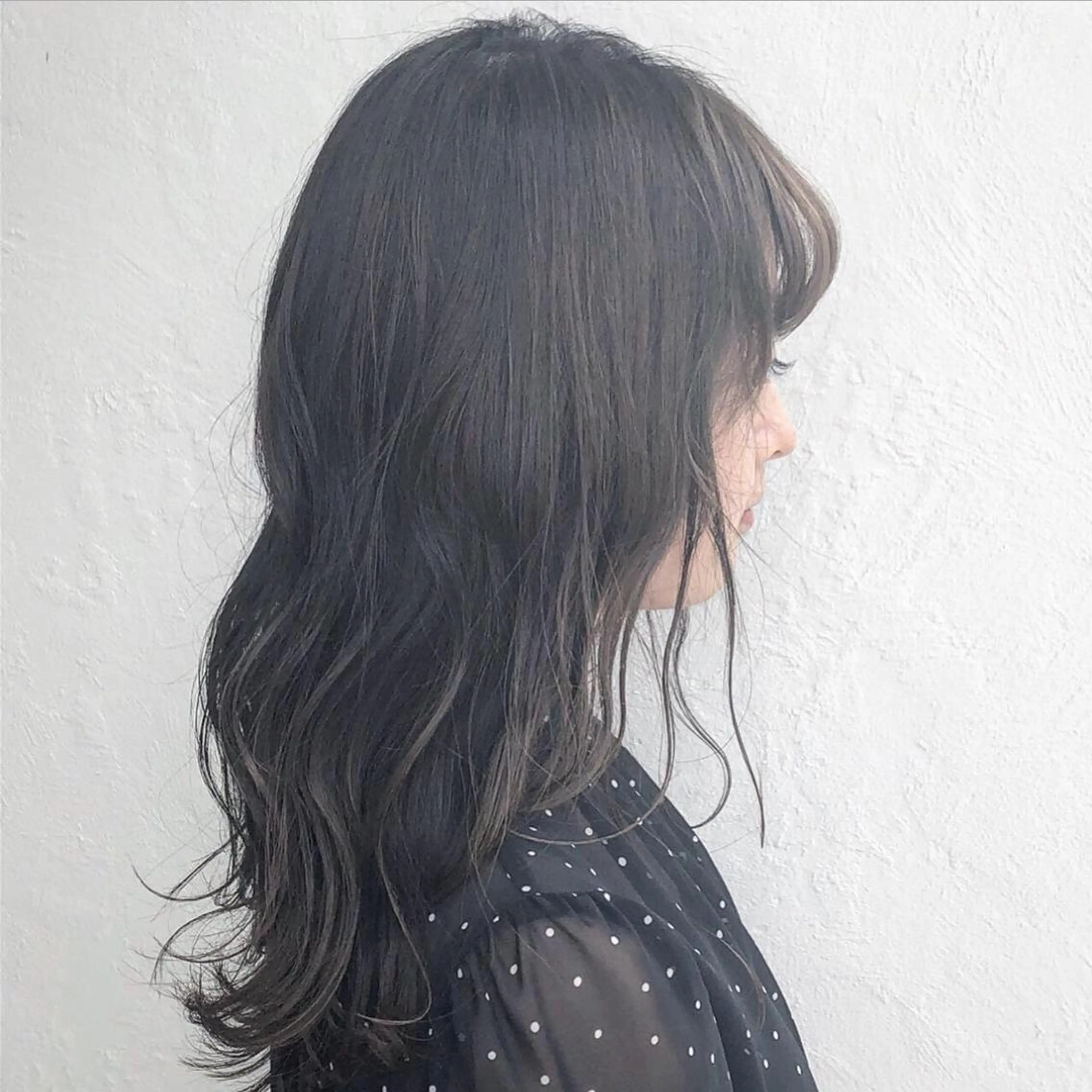 セミロング カラー 透明感カラー ケアに特化したサロン shinzaのヘアスタイル