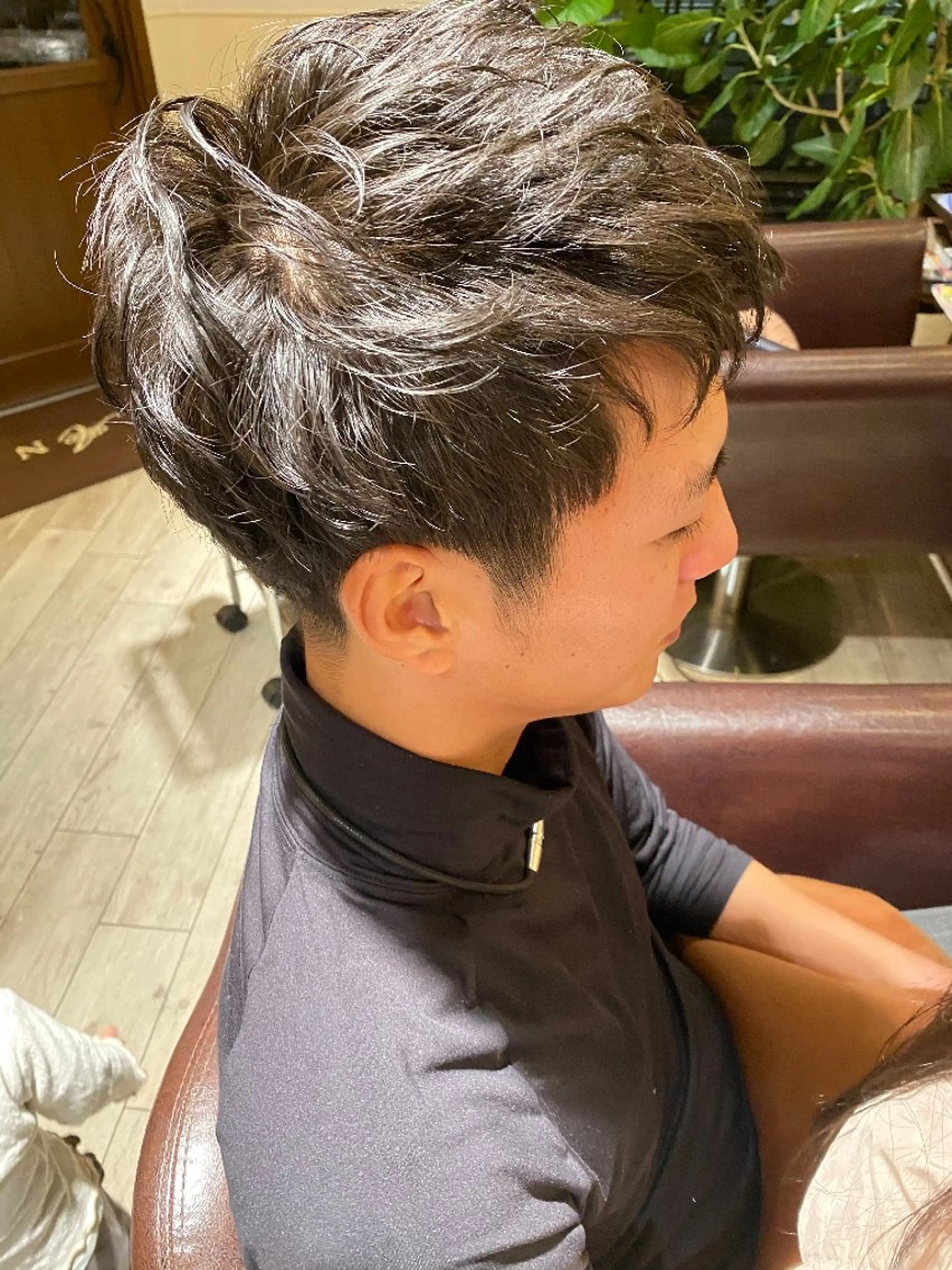 メンズ パーマ メンズパーマ パーマ リアナ ヘアーアトリエ 涼泉のヘアスタイル