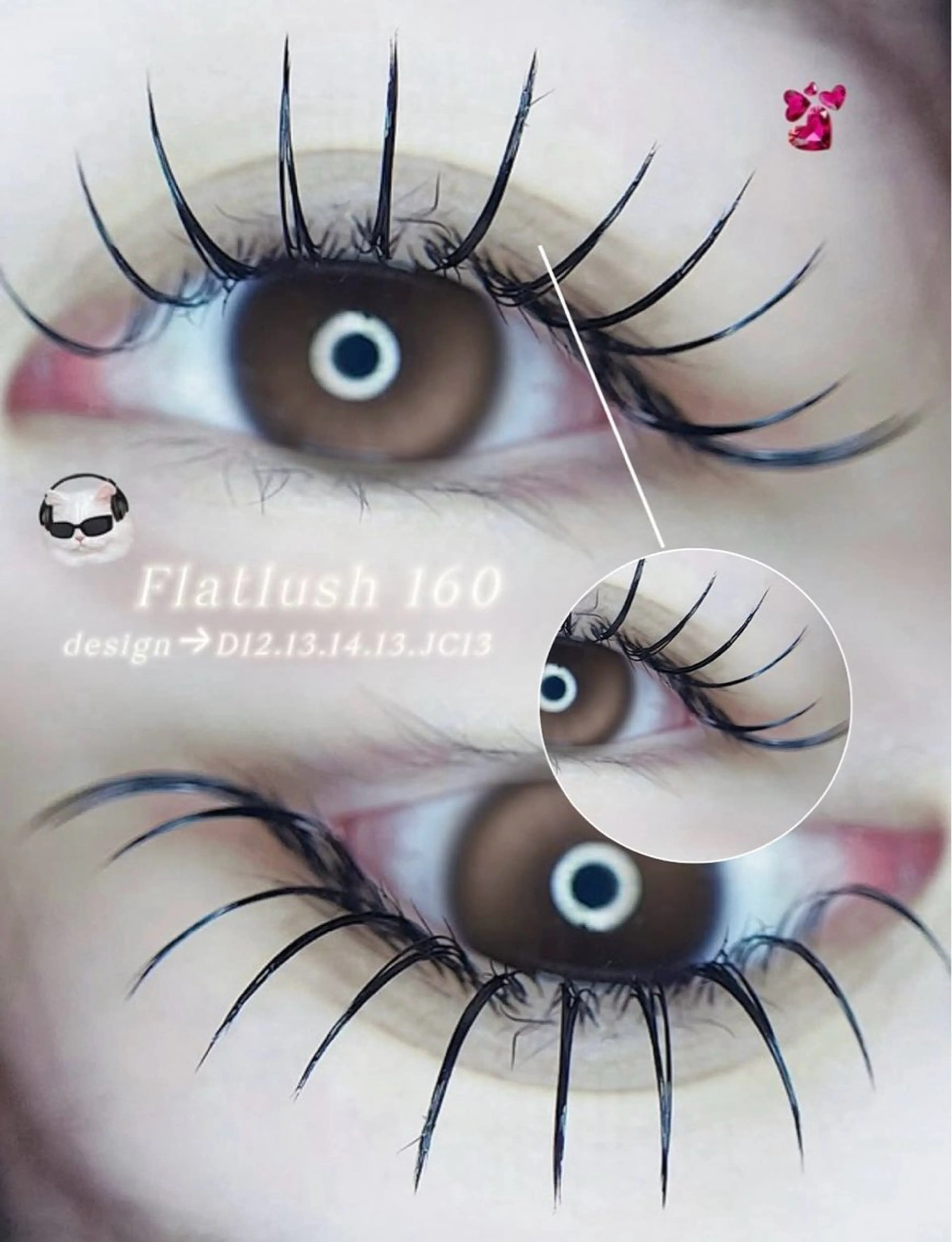 【激安✨】LEDダブルフラットラッシュ 120束の写真