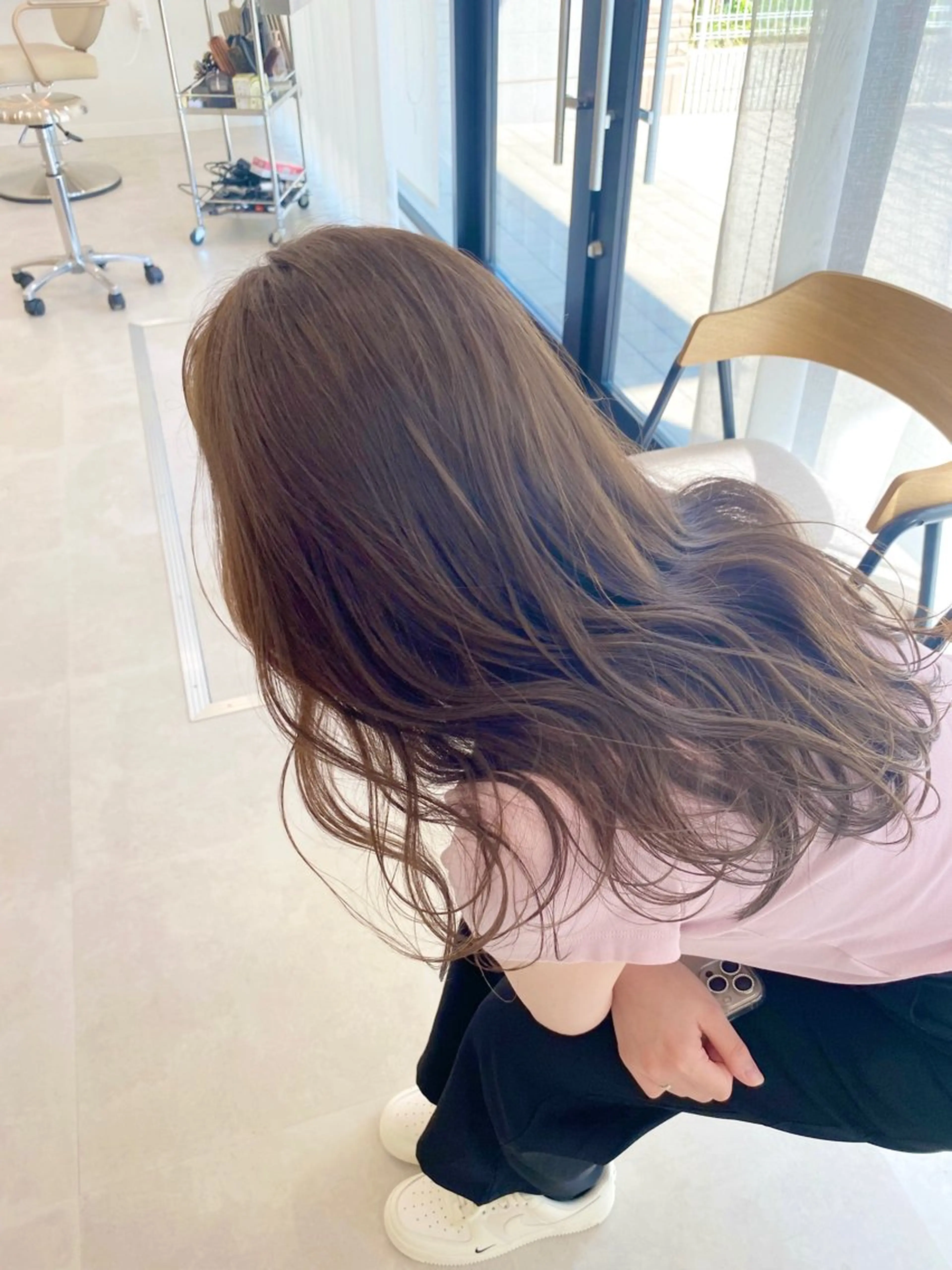 セミロング ヘアカラー 透明感カラー／メンズ 特化kazumaのヘアスタイル