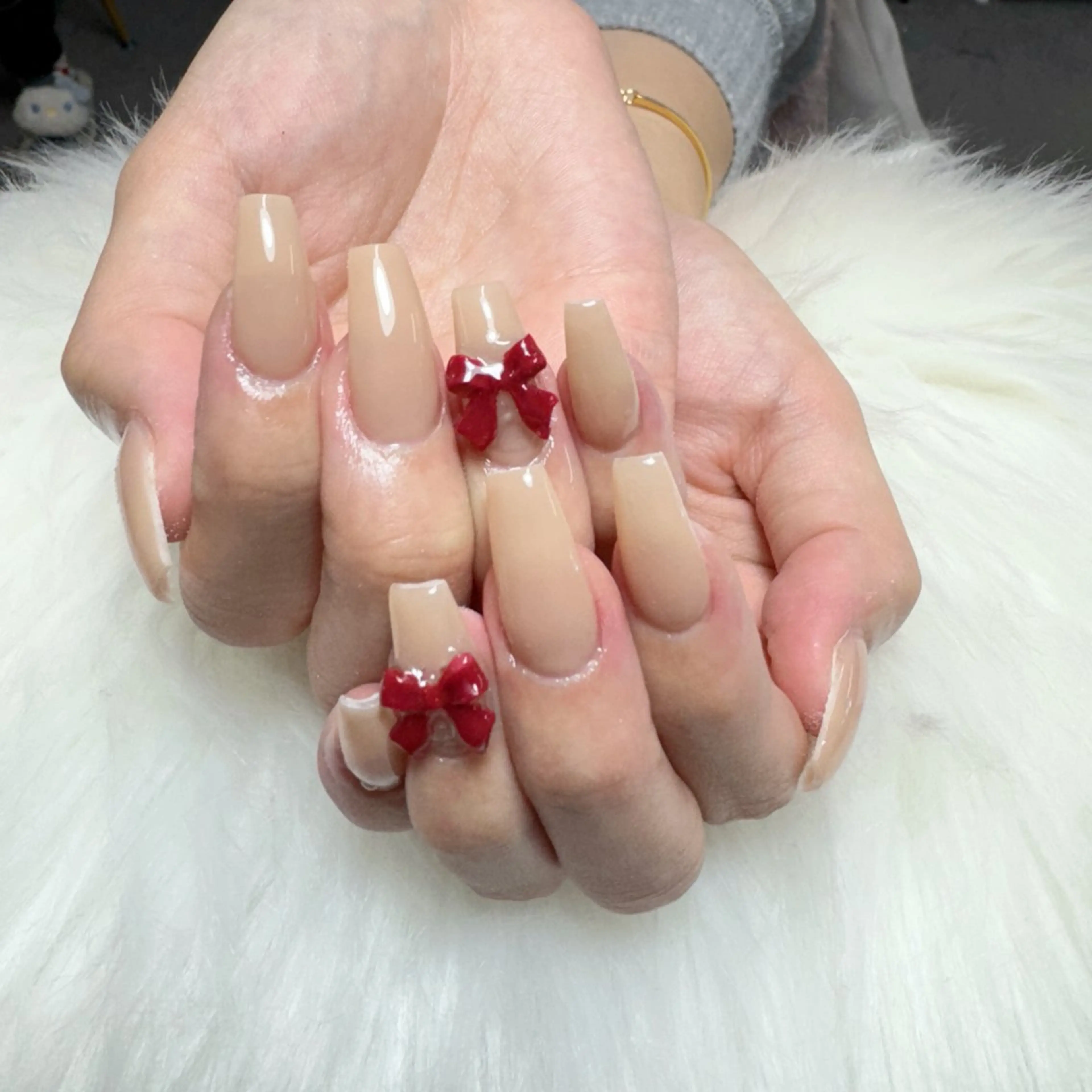 ネイル ハンドネイル 🎀nana🫧 ワンホンネイル🎀のネイルデザイン