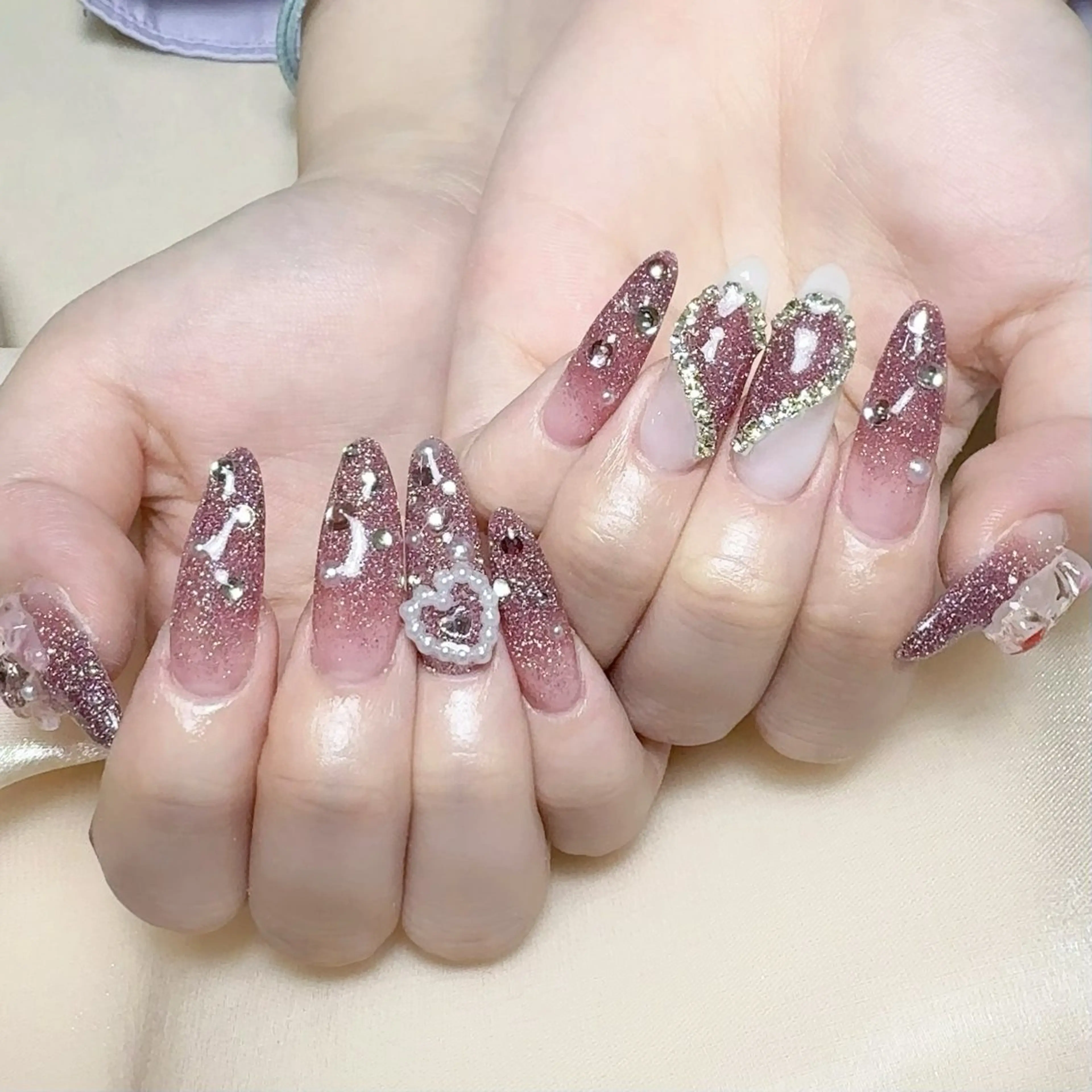 ネイル 持ち込み ハンドネイル NAILサロン 木にいるのネイルデザイン