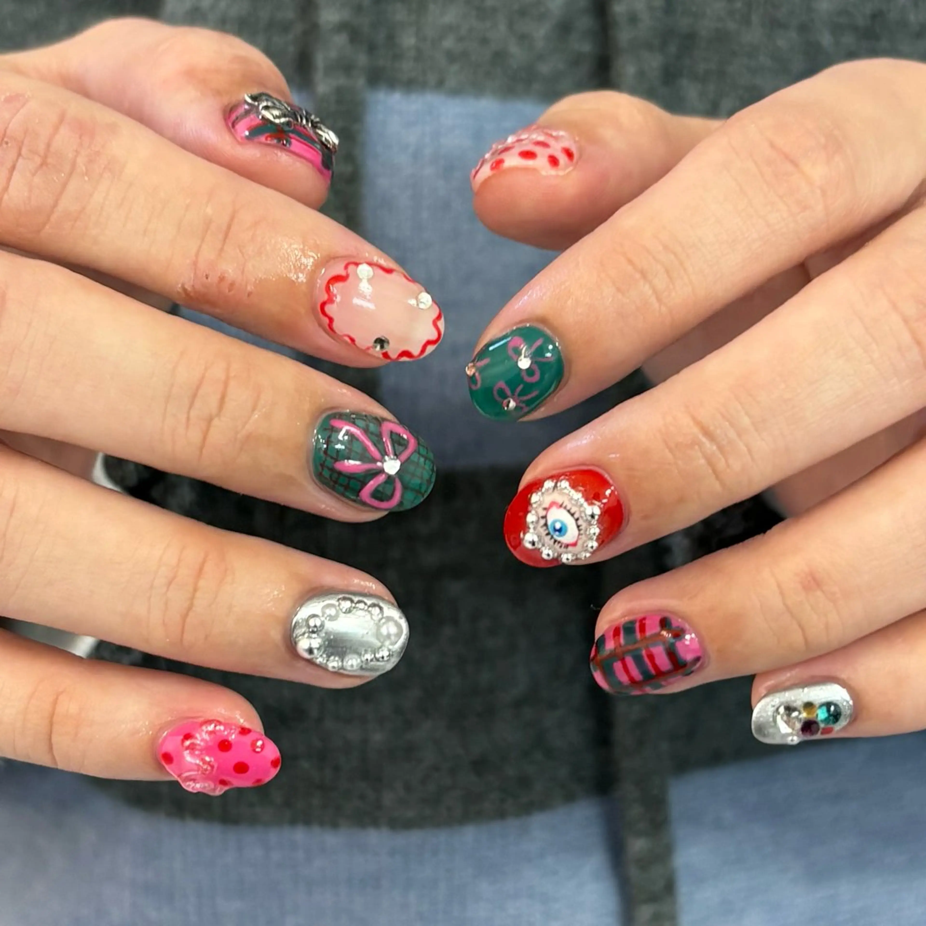 ネイル ハンドネイル 佐藤 渚紗のネイルデザイン