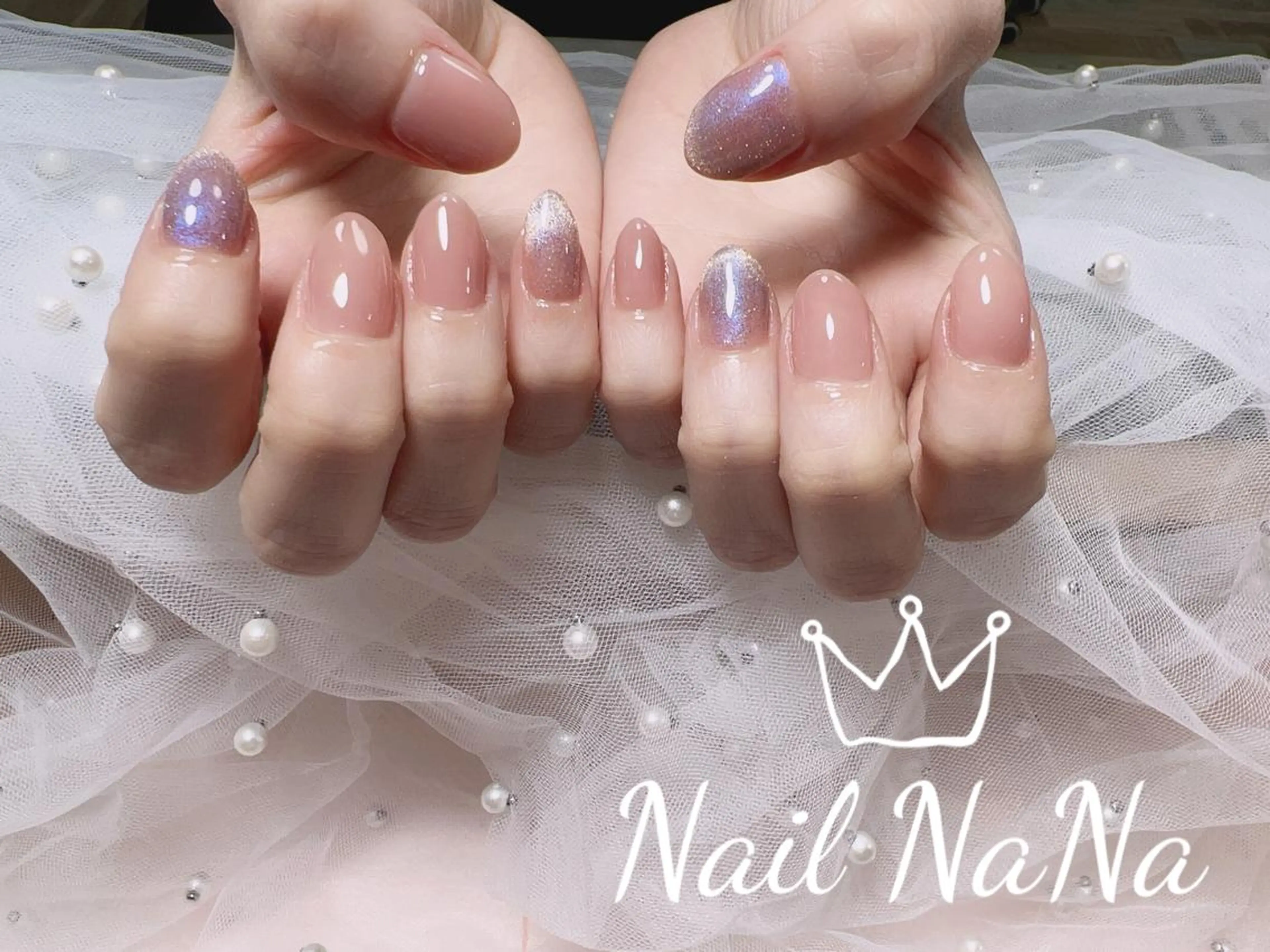 ショート カラー ネイル ハンドネイル Nail NaNaのネイルデザイン