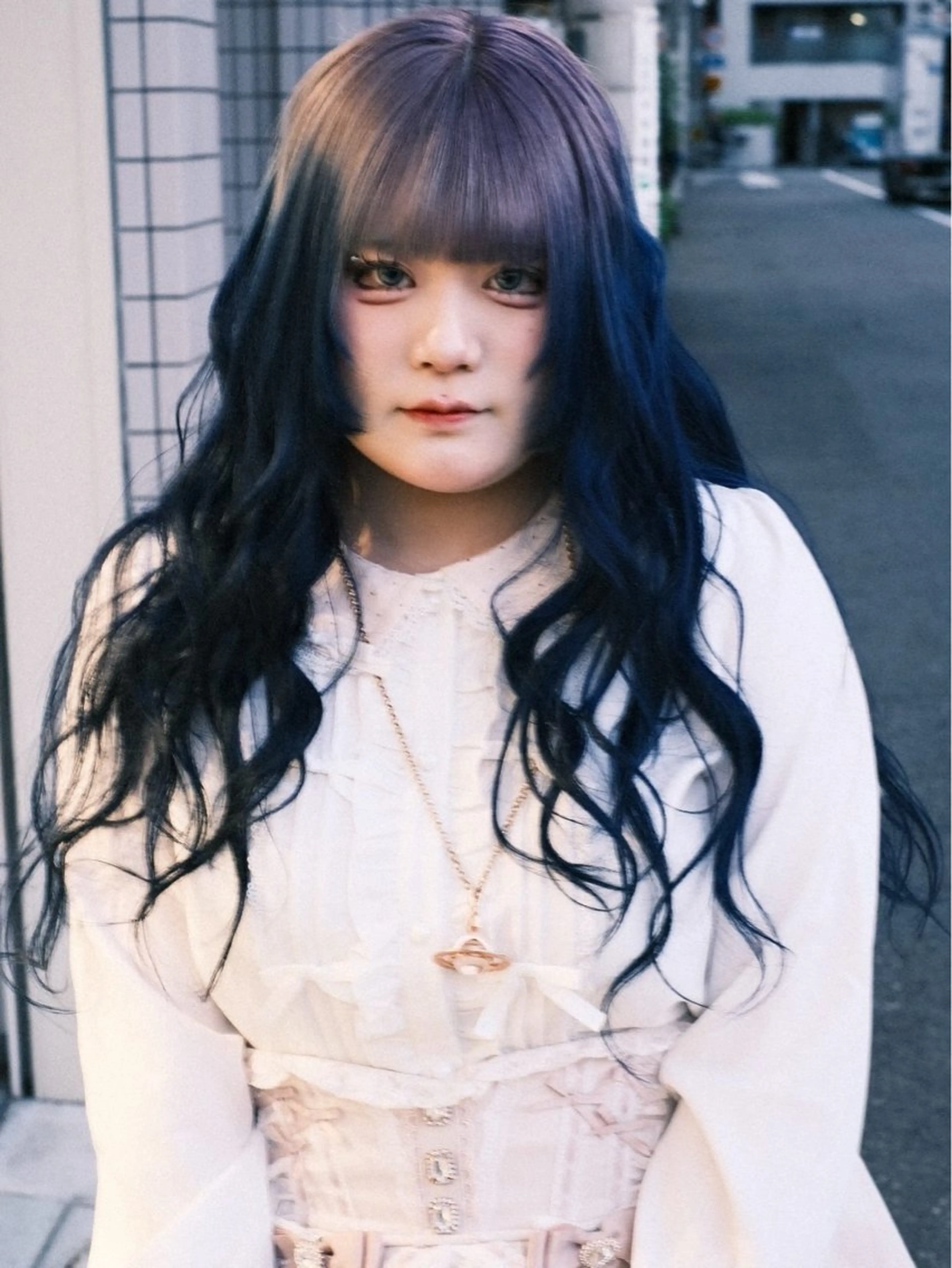 ロング カラー ヘアアレンジ ヘアカラー トリートメント 個性爆弾💣 ダブルカラー/ゆかのヘアスタイル