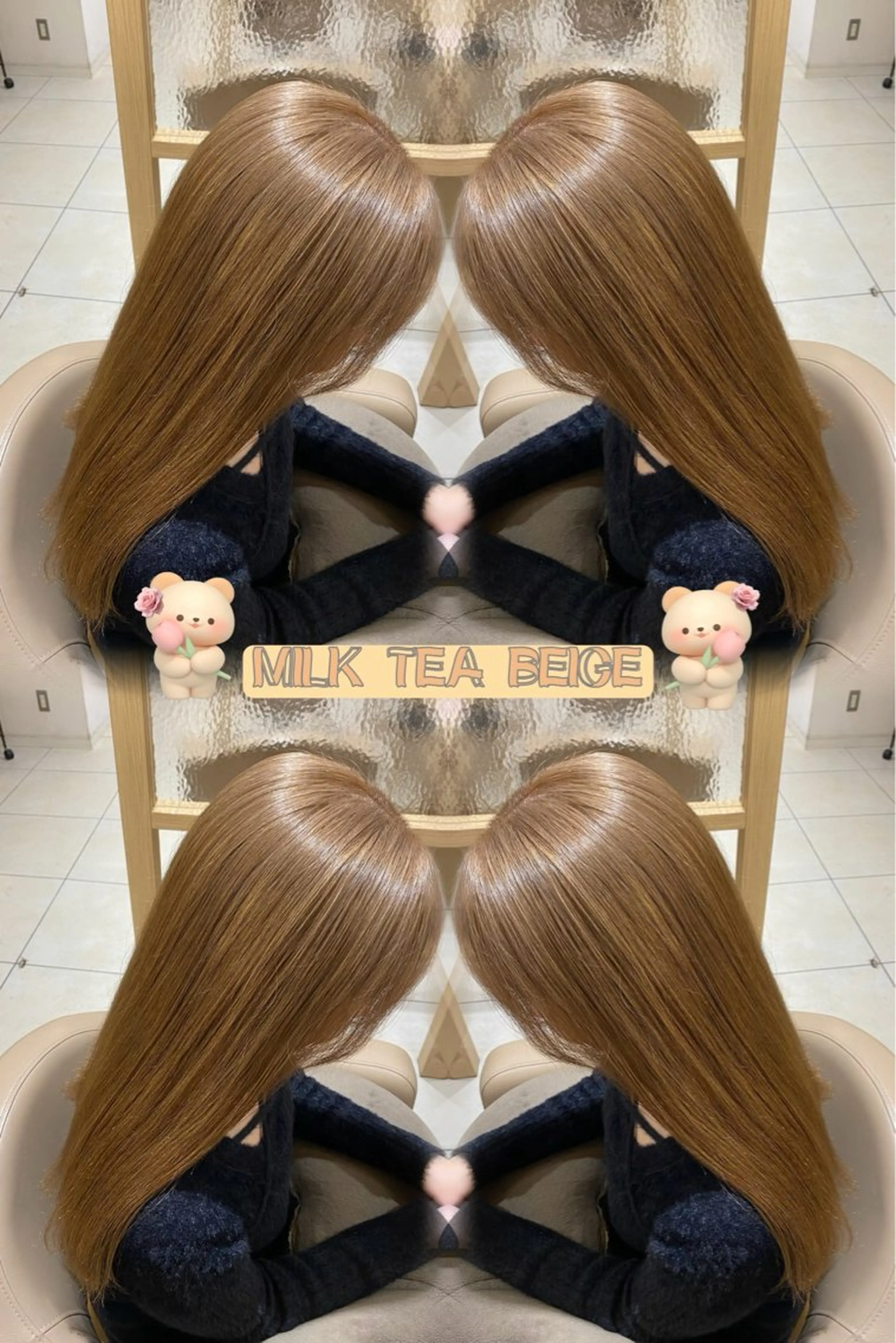 ロング ヘアカラー 透明感カラー特化/ 髪質改善/ちなのヘアスタイル