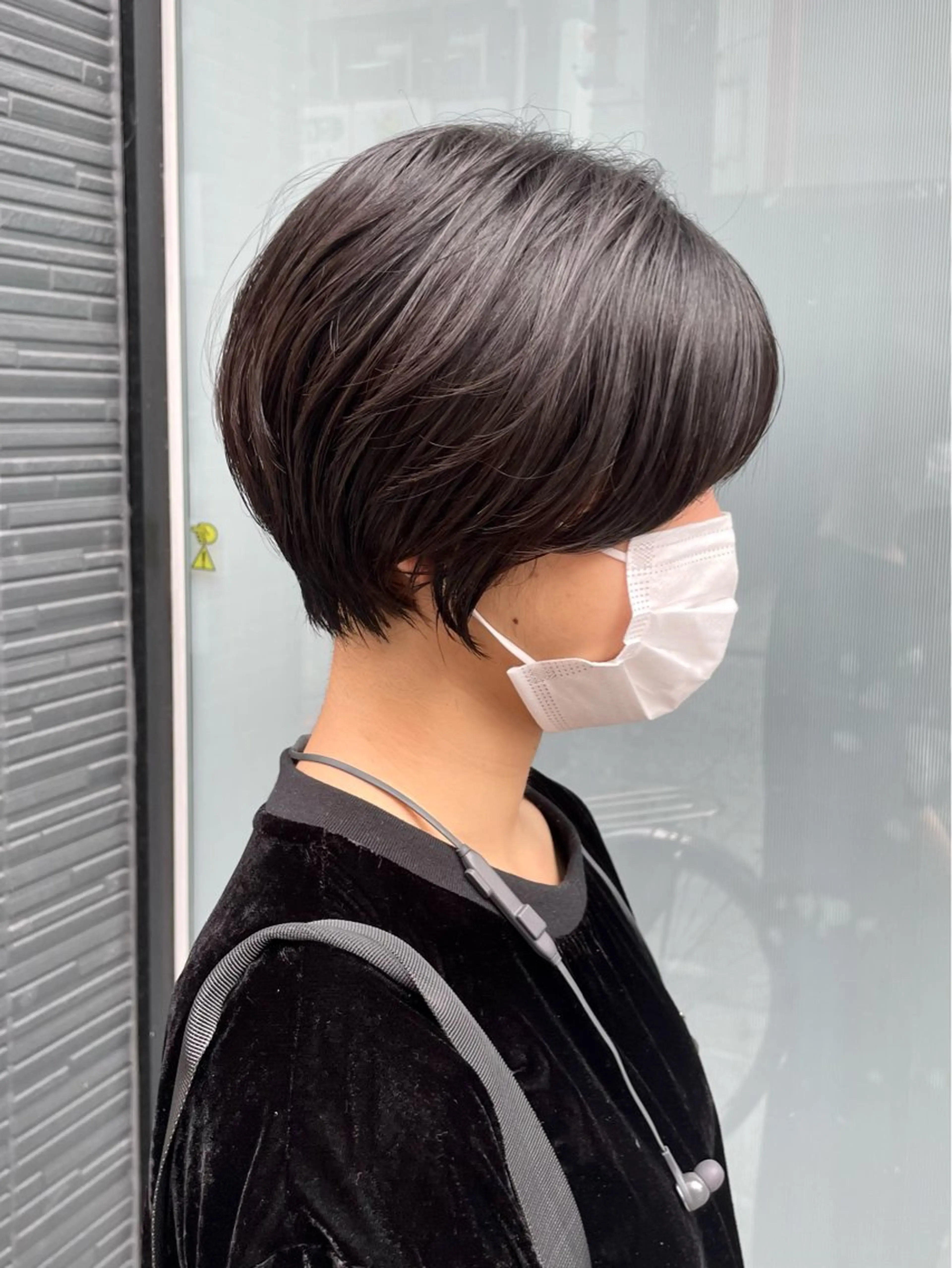 ショート カラー カット ヘアカラー トリートメント ショート/ボブ/ 透明感カラー/ほのかのヘアスタイル