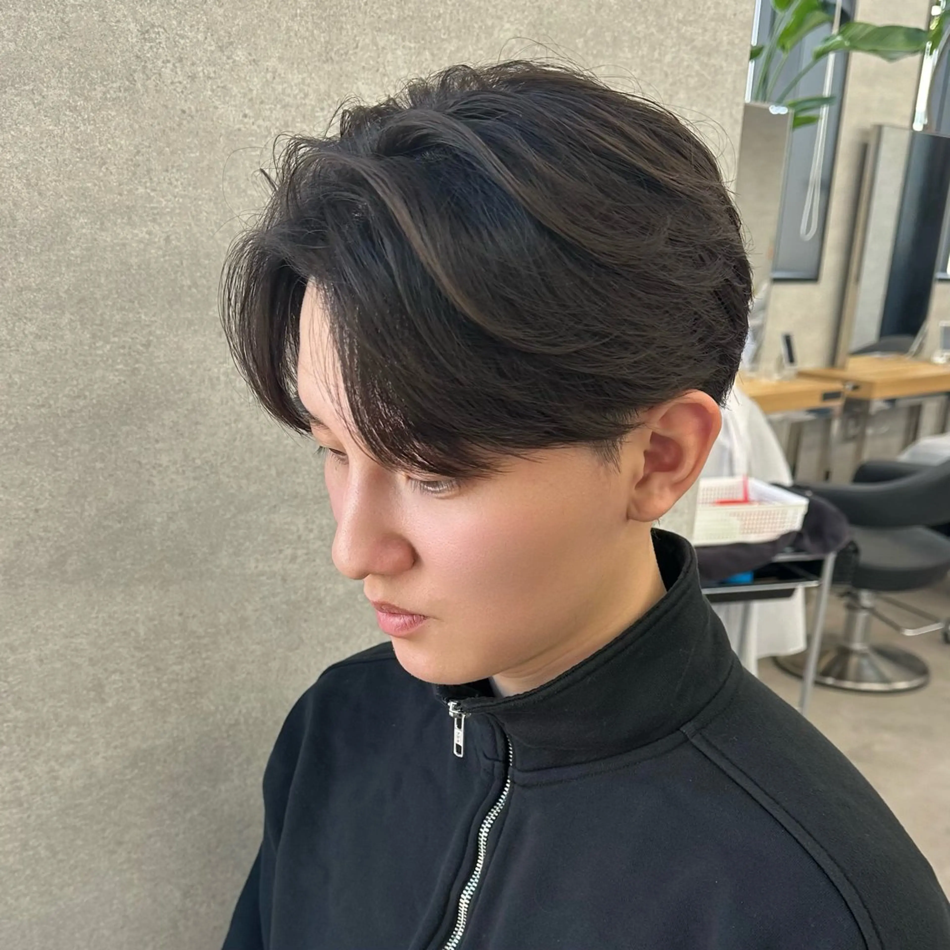 ショート パーマ メンズ メンズブリーチ メンズ韓国風 マッシュ メンズパーマ メンズウルフカット カット パーマ 🐺森 雄飛/メンズ 韓国ヘアのヘアスタイル