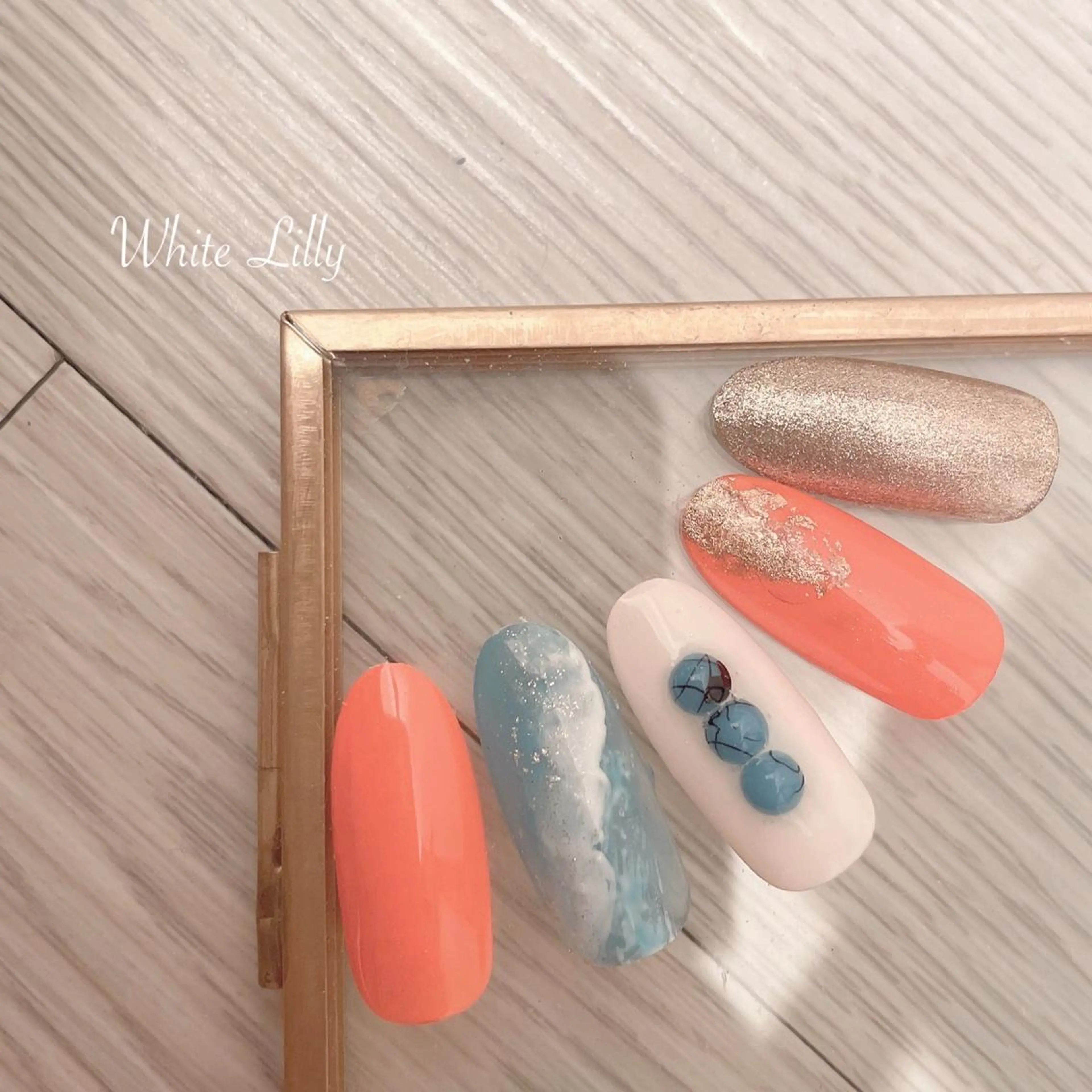 ネイル 牧田 雅世のネイルデザイン