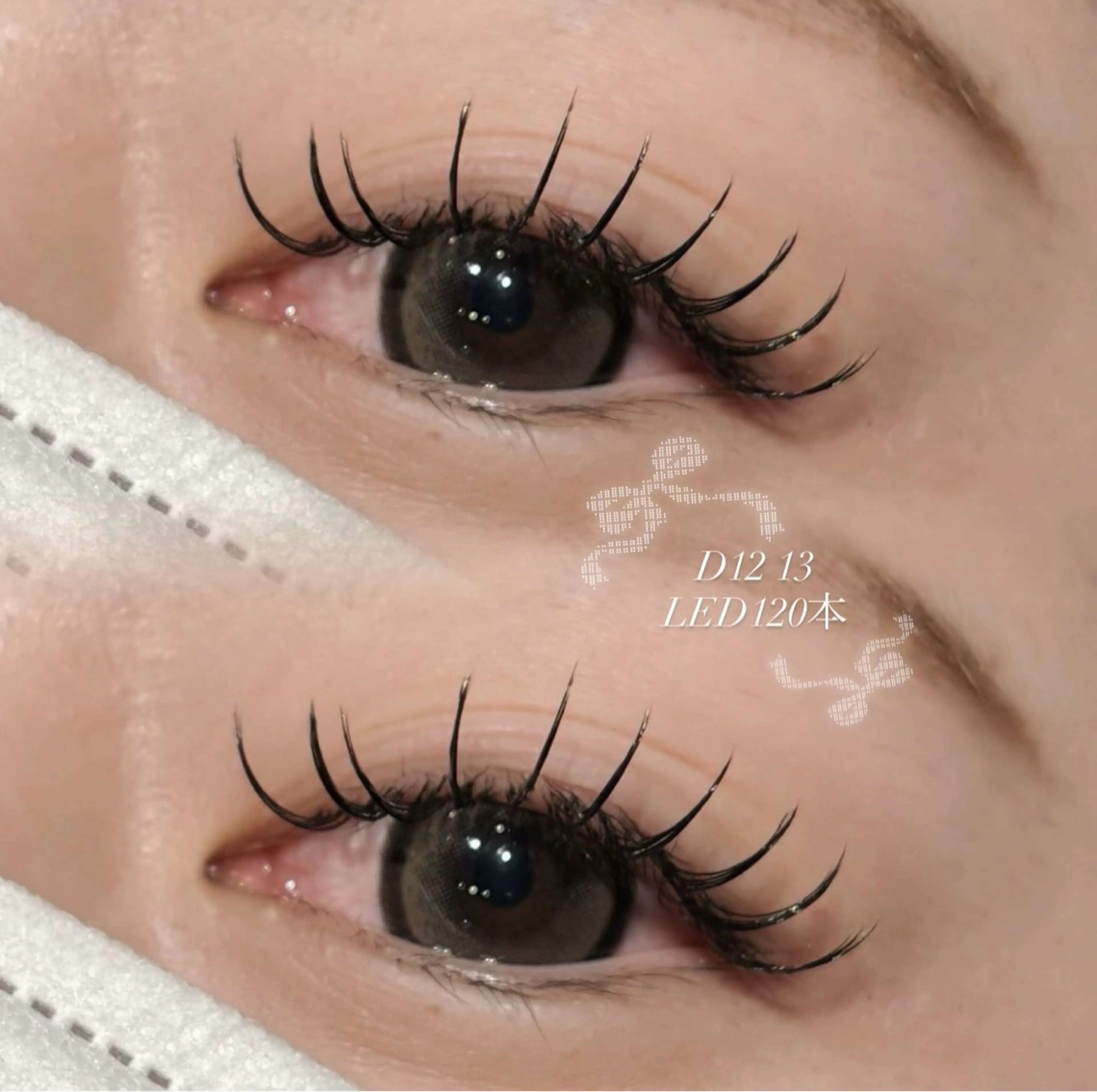 マツエク・マツパ マツエク rad心斎橋 airi۫ ꣑ৎのマツエク・マツパデザイン