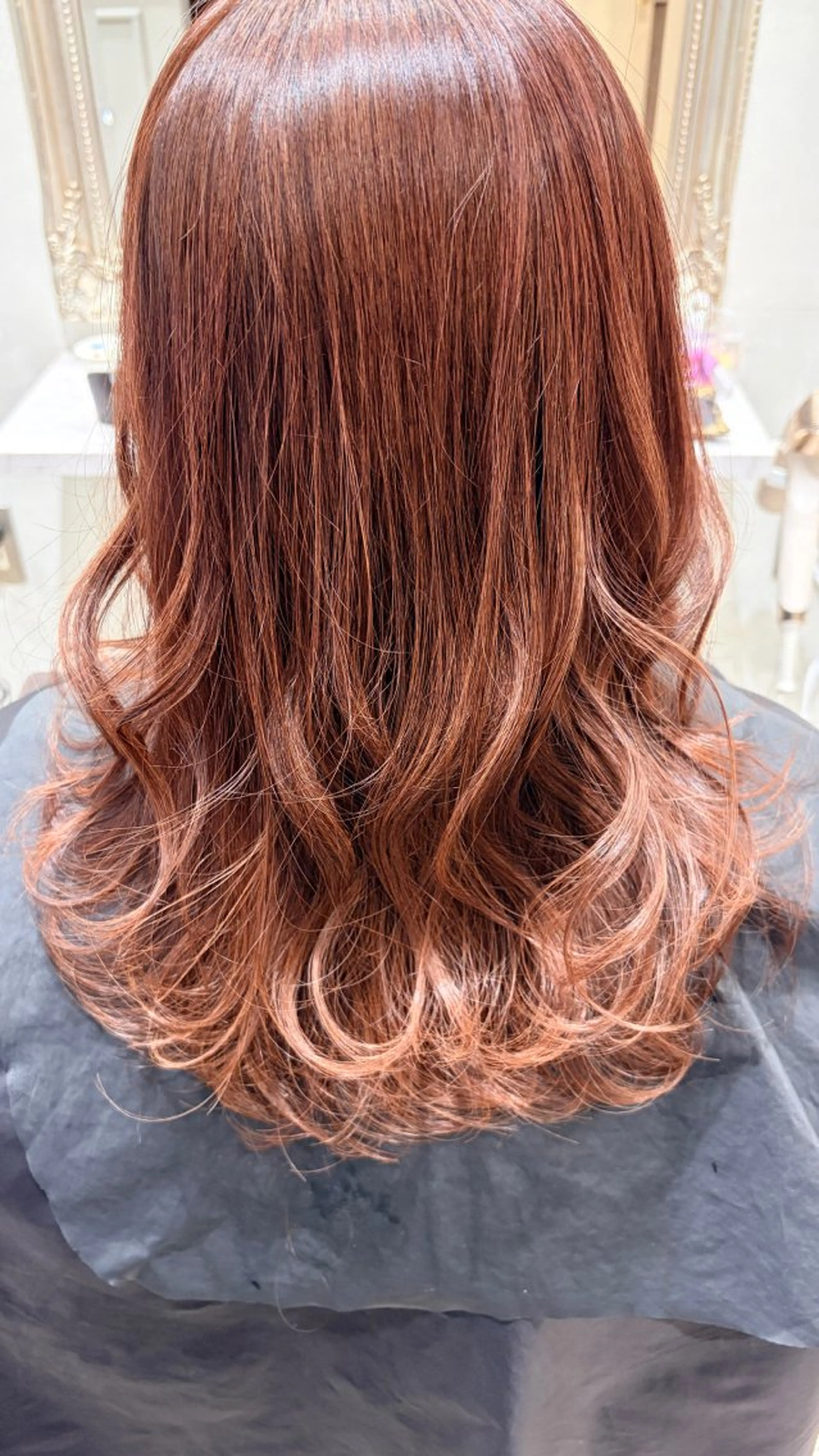 ロング カラー カット ヘアカラー トリートメント 伊槻 恵里のヘアスタイル