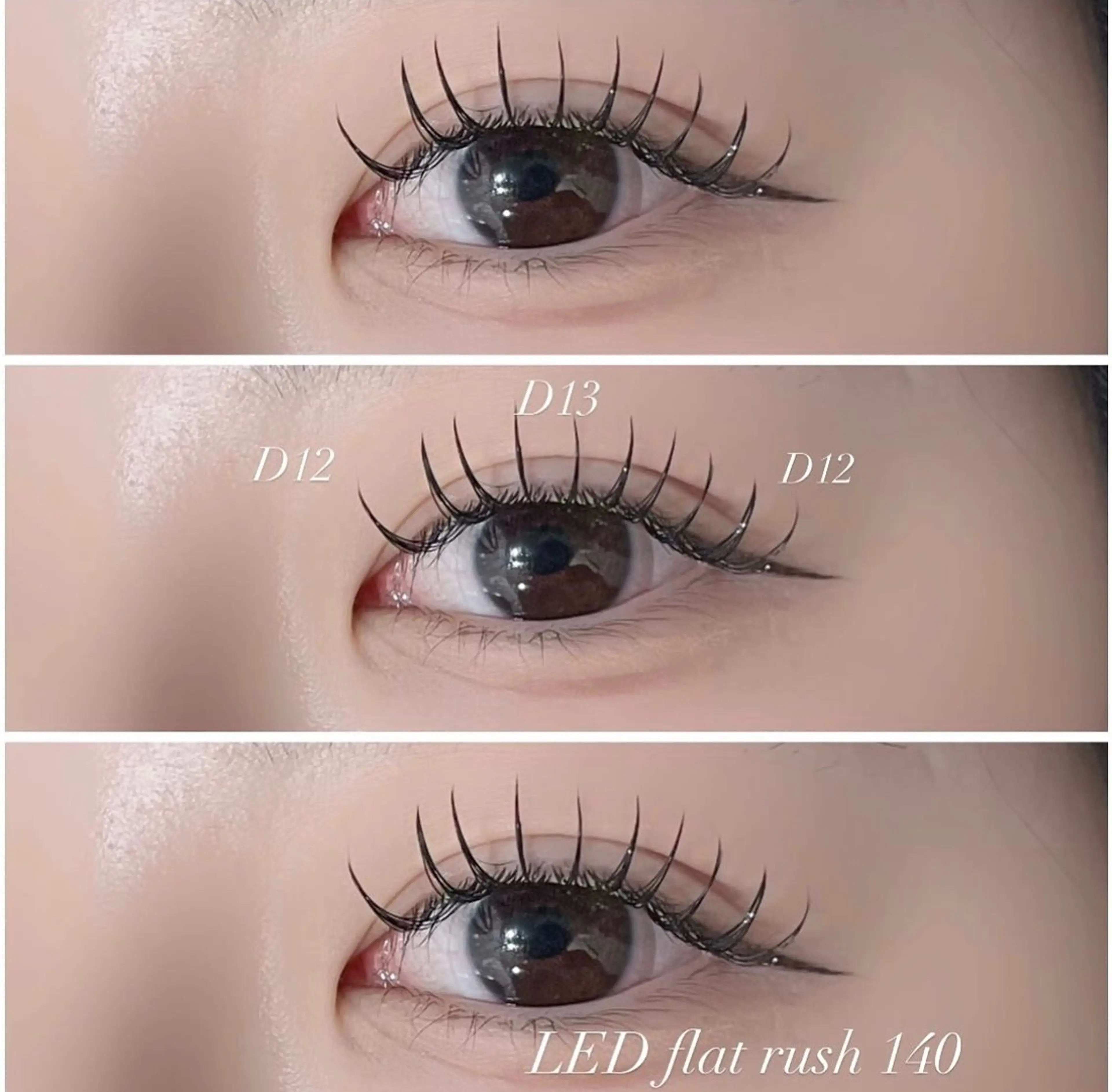 マツエク・マツパ フラットラッシュ 🪽Le Riad 岡野🪽のマツエク・マツパデザイン