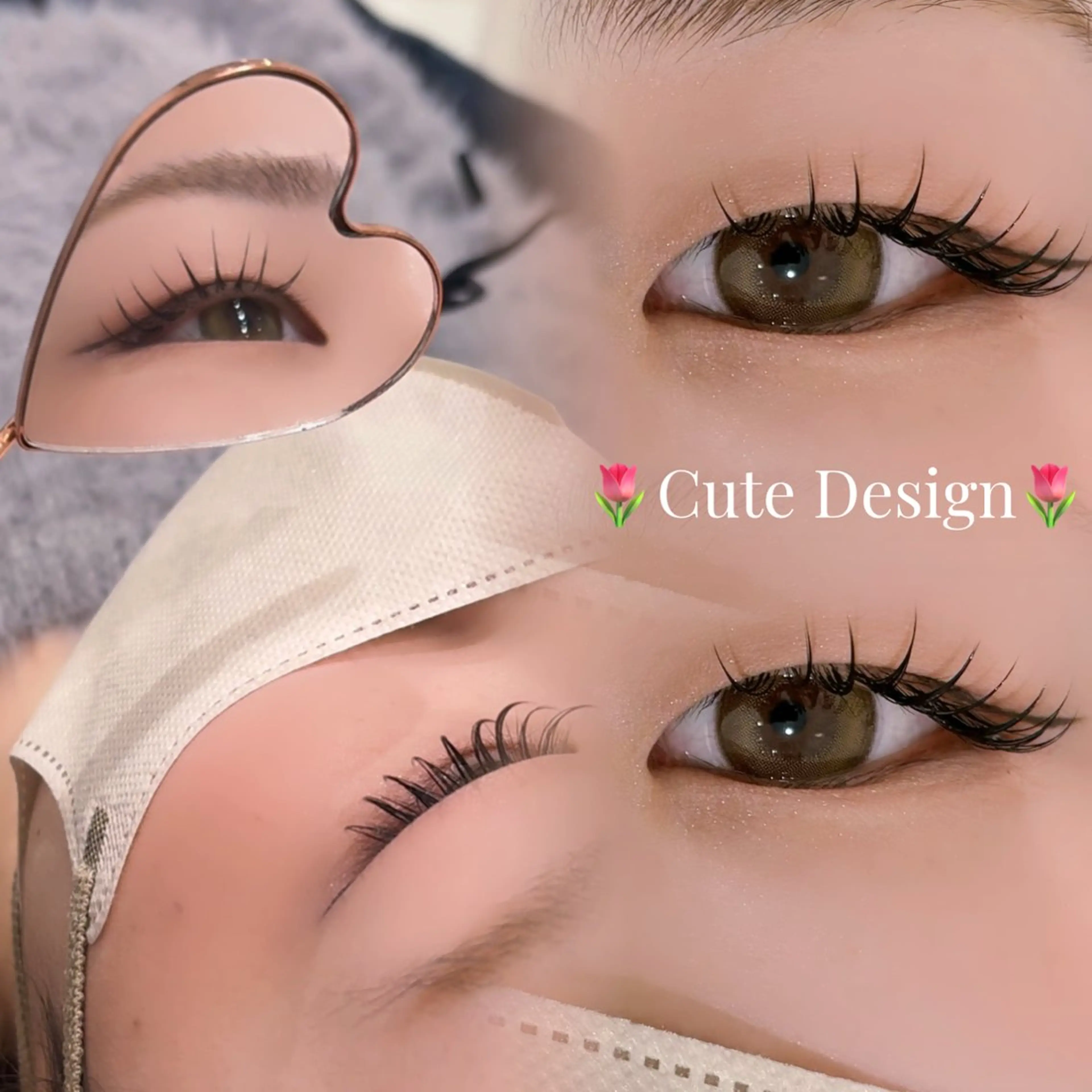 マツエク・マツパ ﾊﾙｶ🌷顔周り /レイヤーカットのヘアスタイル