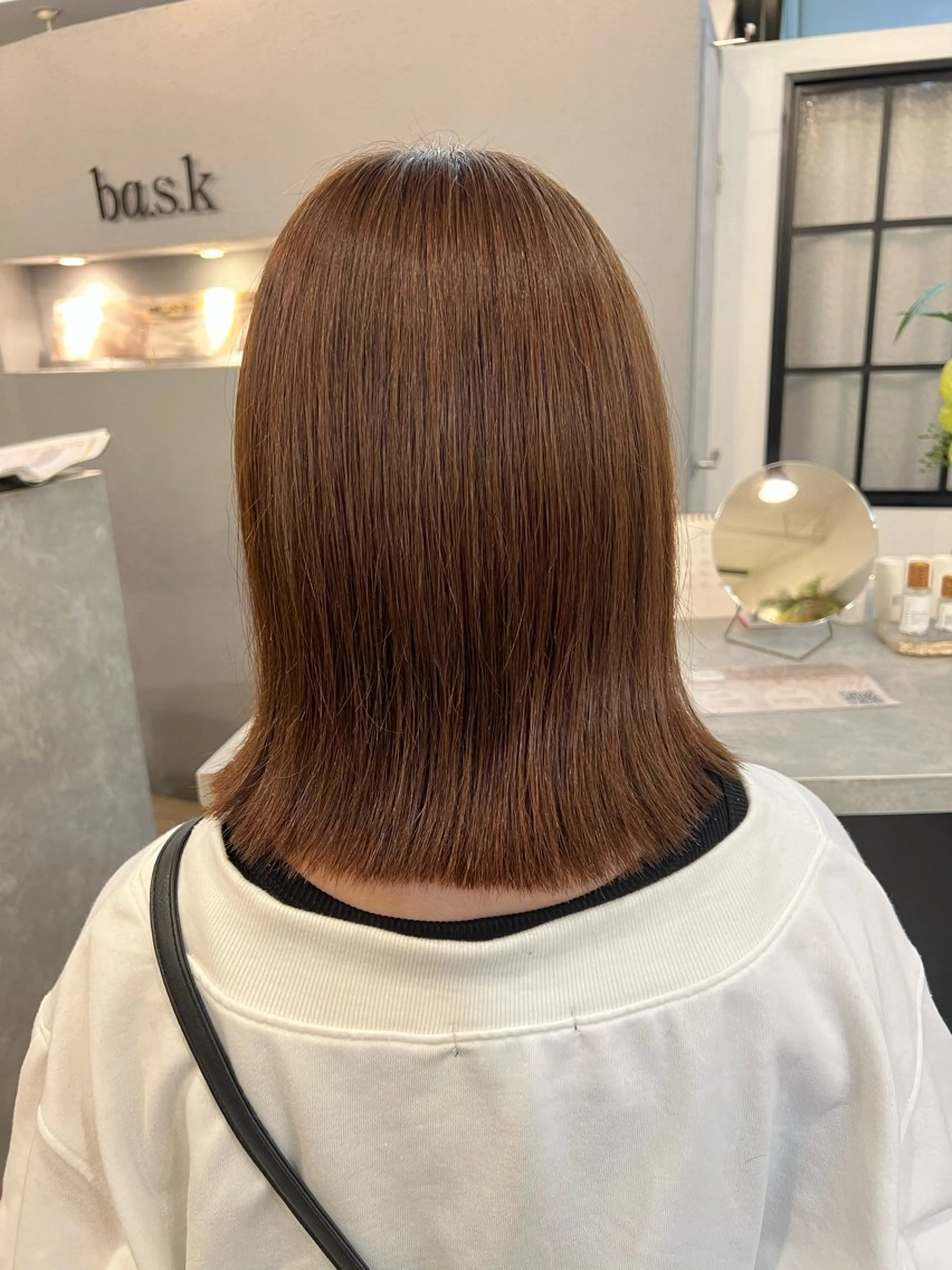 ショート カラー 透明感カラー いぐちしょうた🫧 VISAGEbaskのヘアスタイル