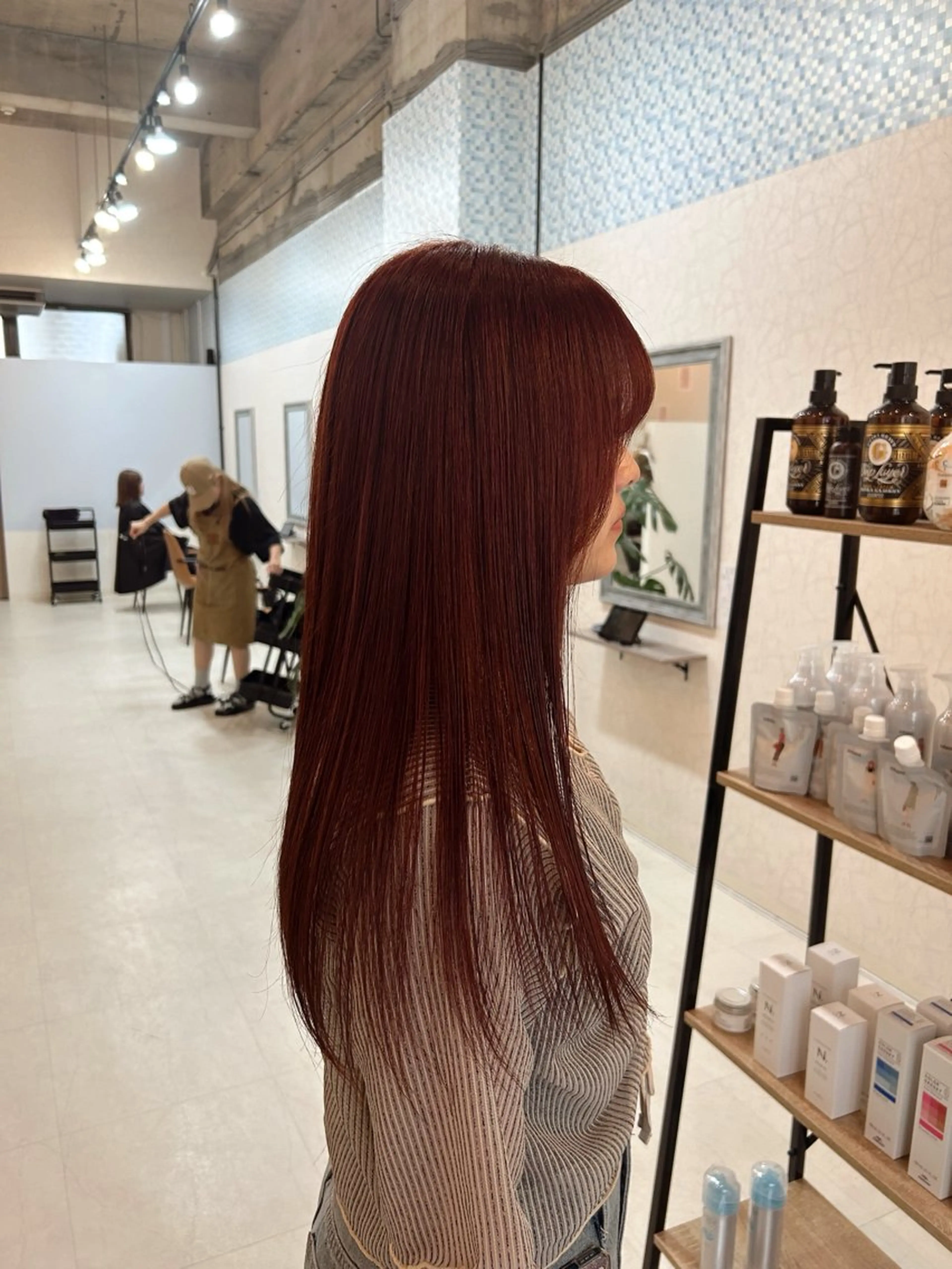 カラー ブリーチ ダブルカラー ブリーチなしカラー ヘアカラー トリートメント nico☺︎🎀 miyuのヘアスタイル