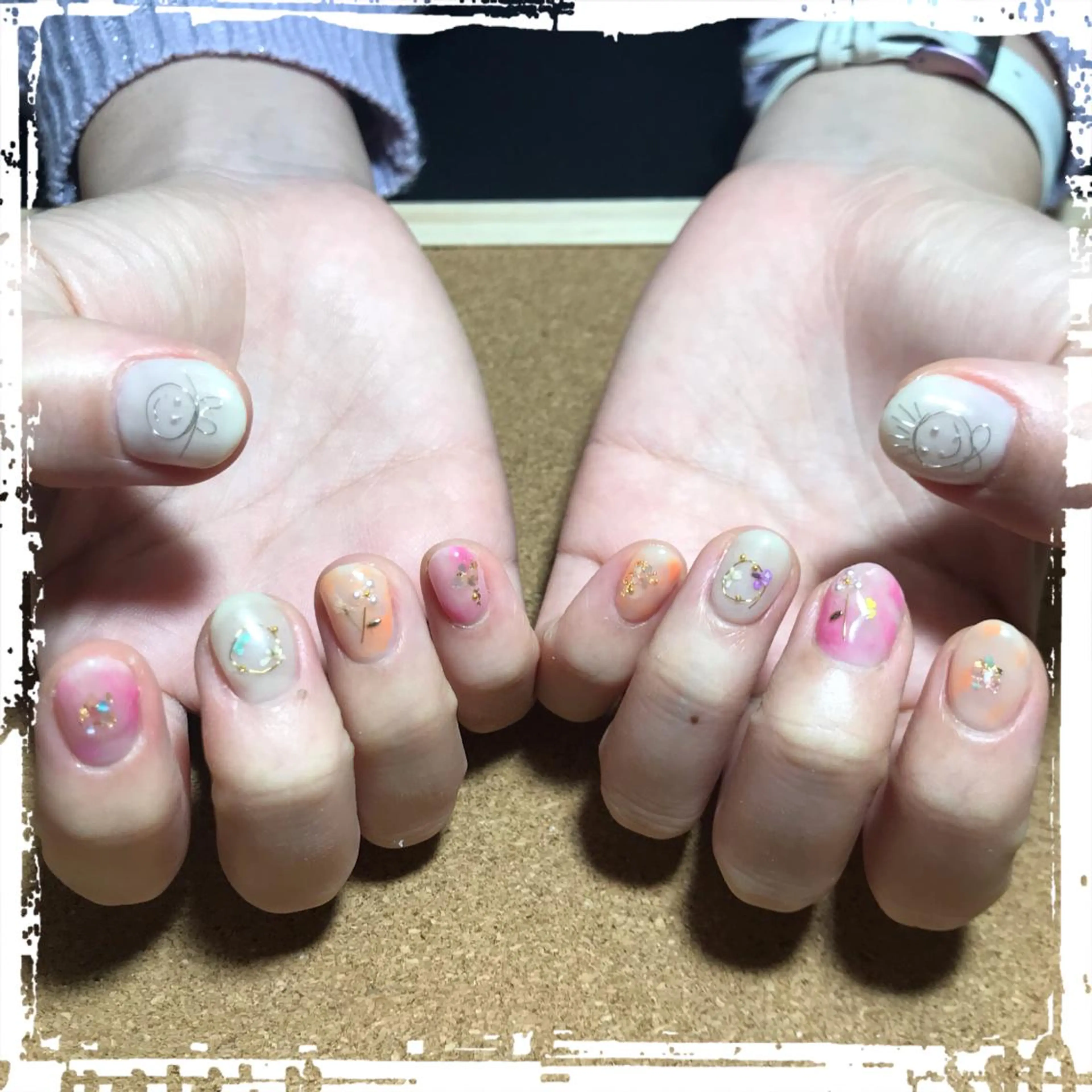 ネイル 寺山 千鶴のネイルデザイン