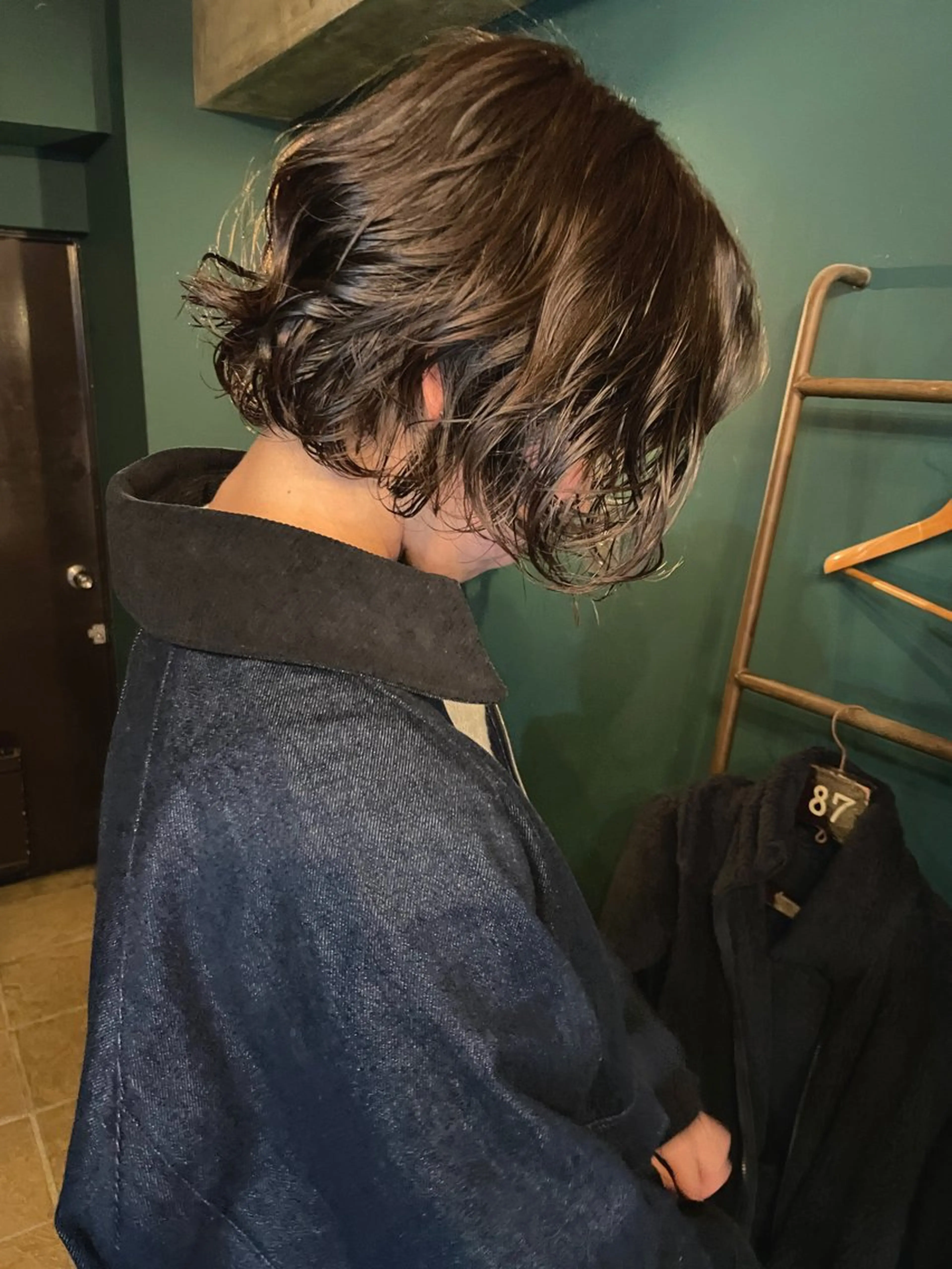 ミディアム ミディアムパーマ vivre libreのヘアスタイル