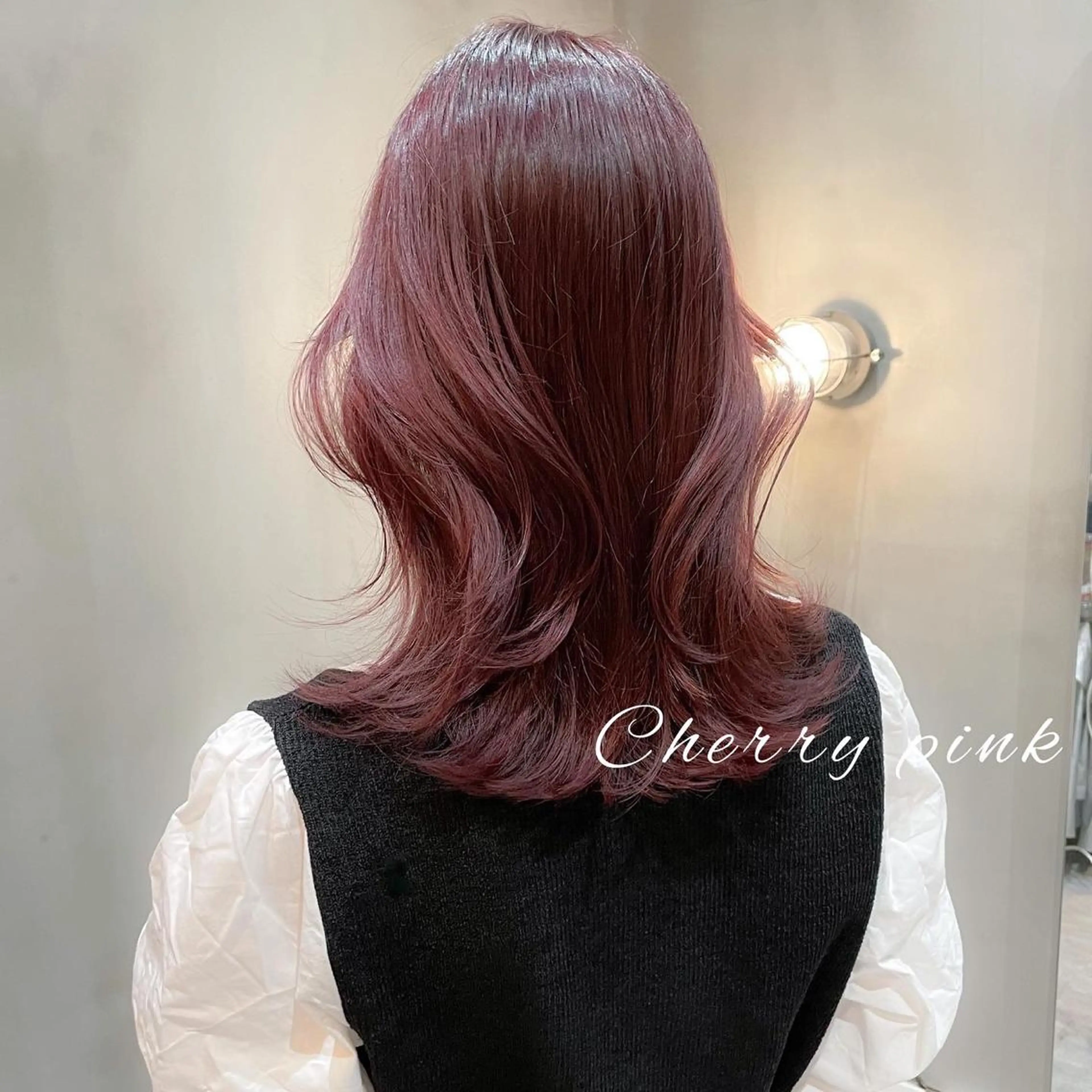 ミディアム くびれヘア 韓国風ヘア LOMA🇰🇷 銀座クボタのヘアスタイル