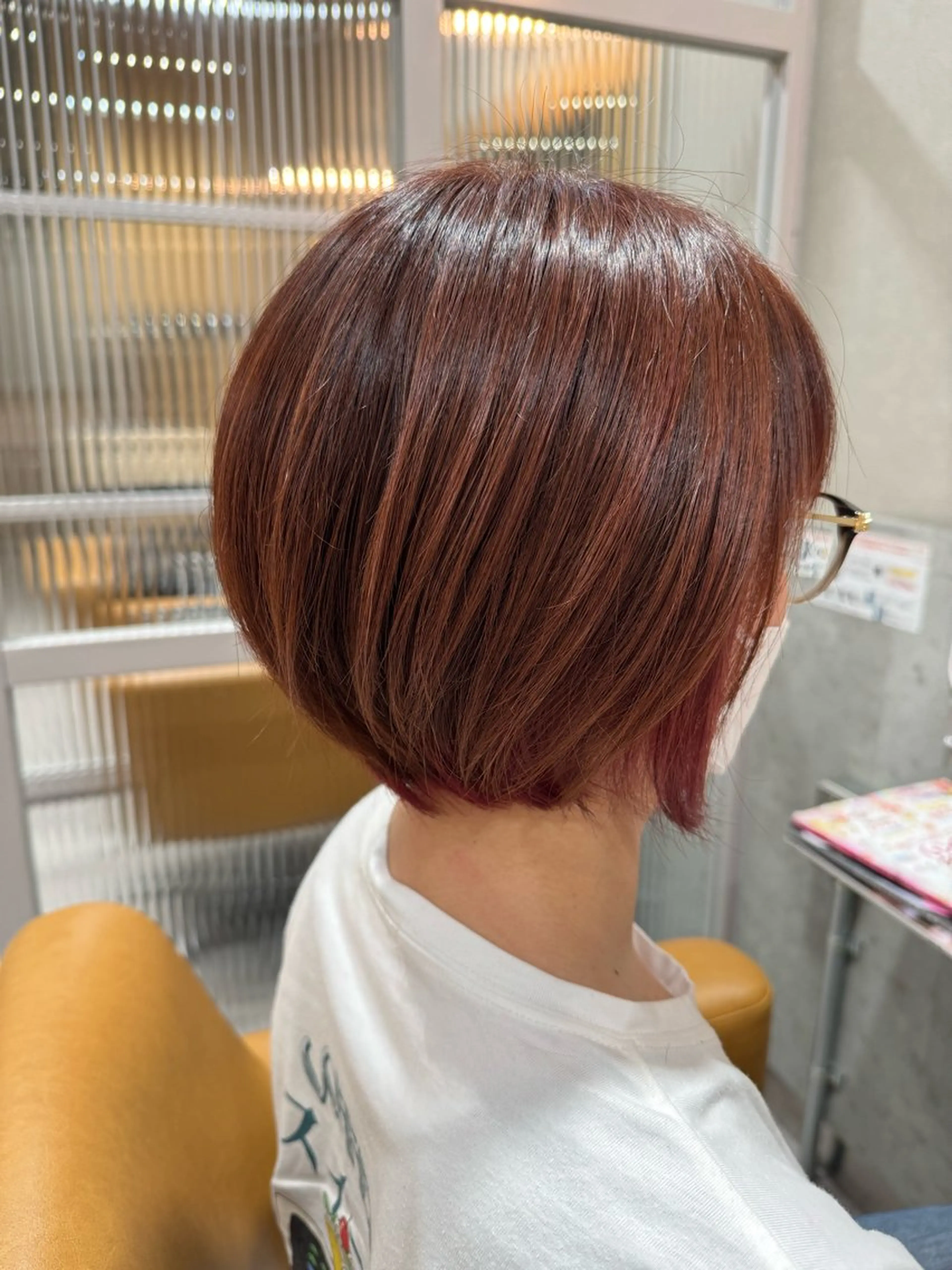 ショート カラー chura  treat所属・畠 悠也のヘアスタイル