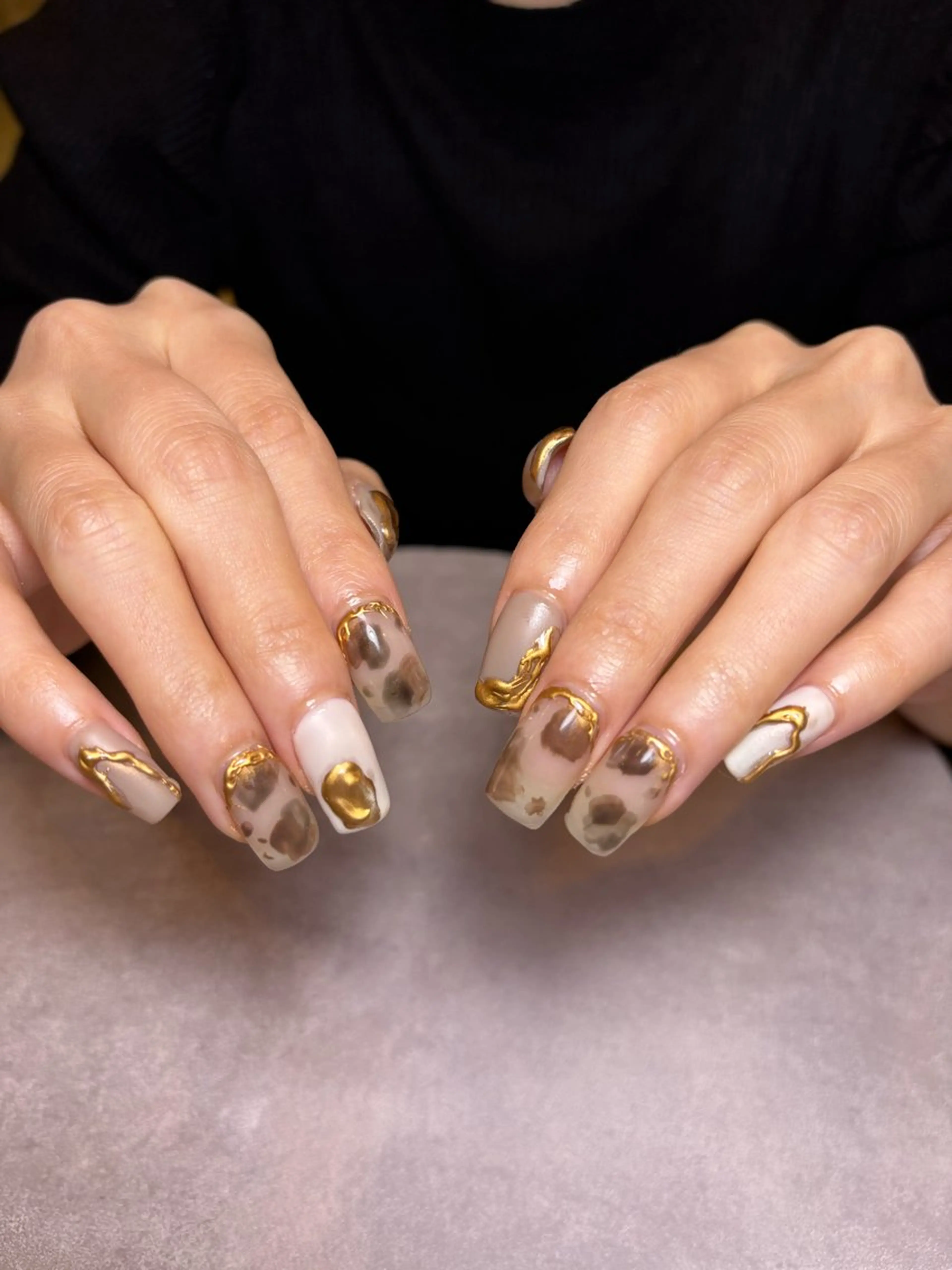 ネイル ハンドネイル 福山 千尋のネイルデザイン