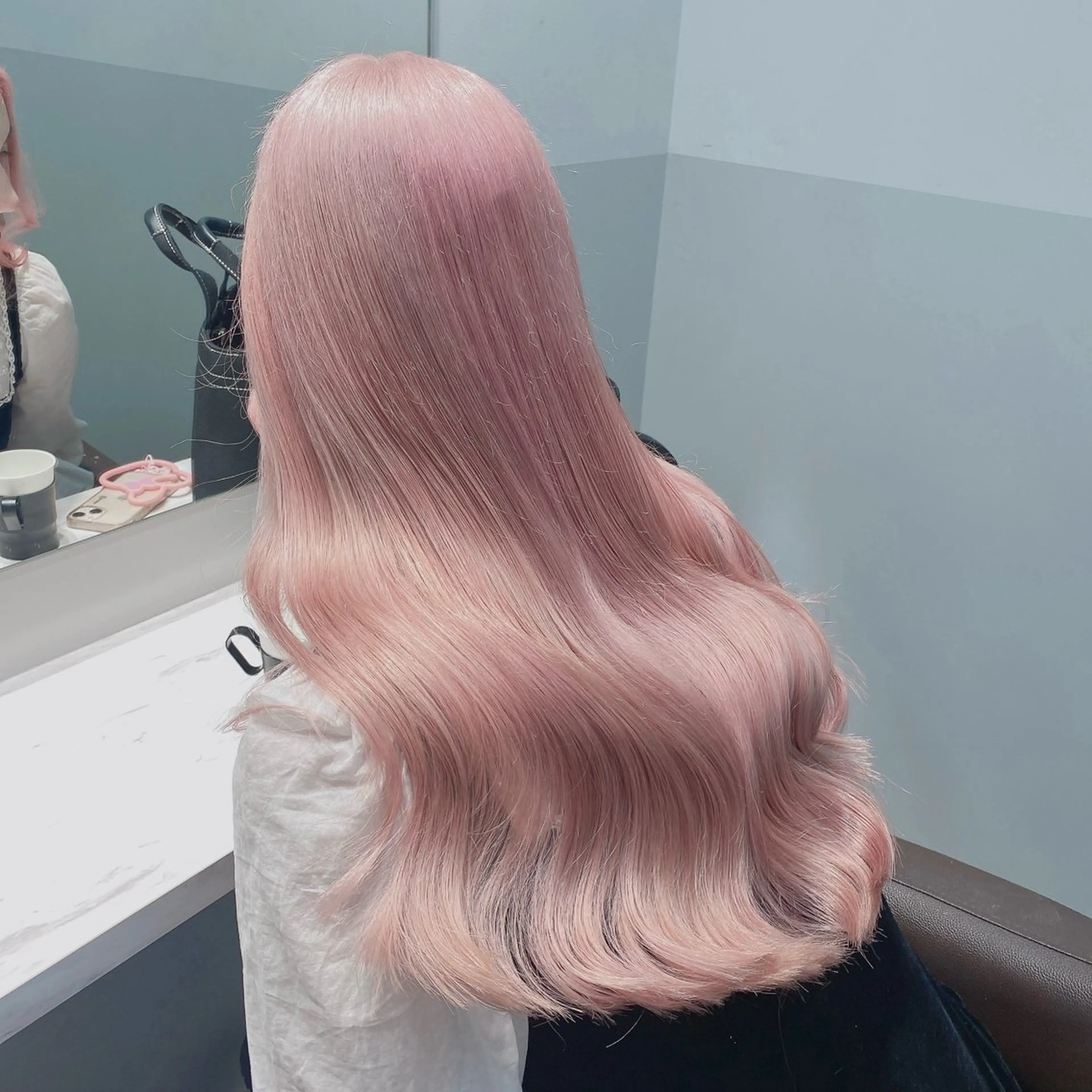 ロング カラー ヘアアレンジ メンズ ヘアカラー トリートメント SALOWIN所属・ハイトーン美容師 MASATOのヘアスタイル