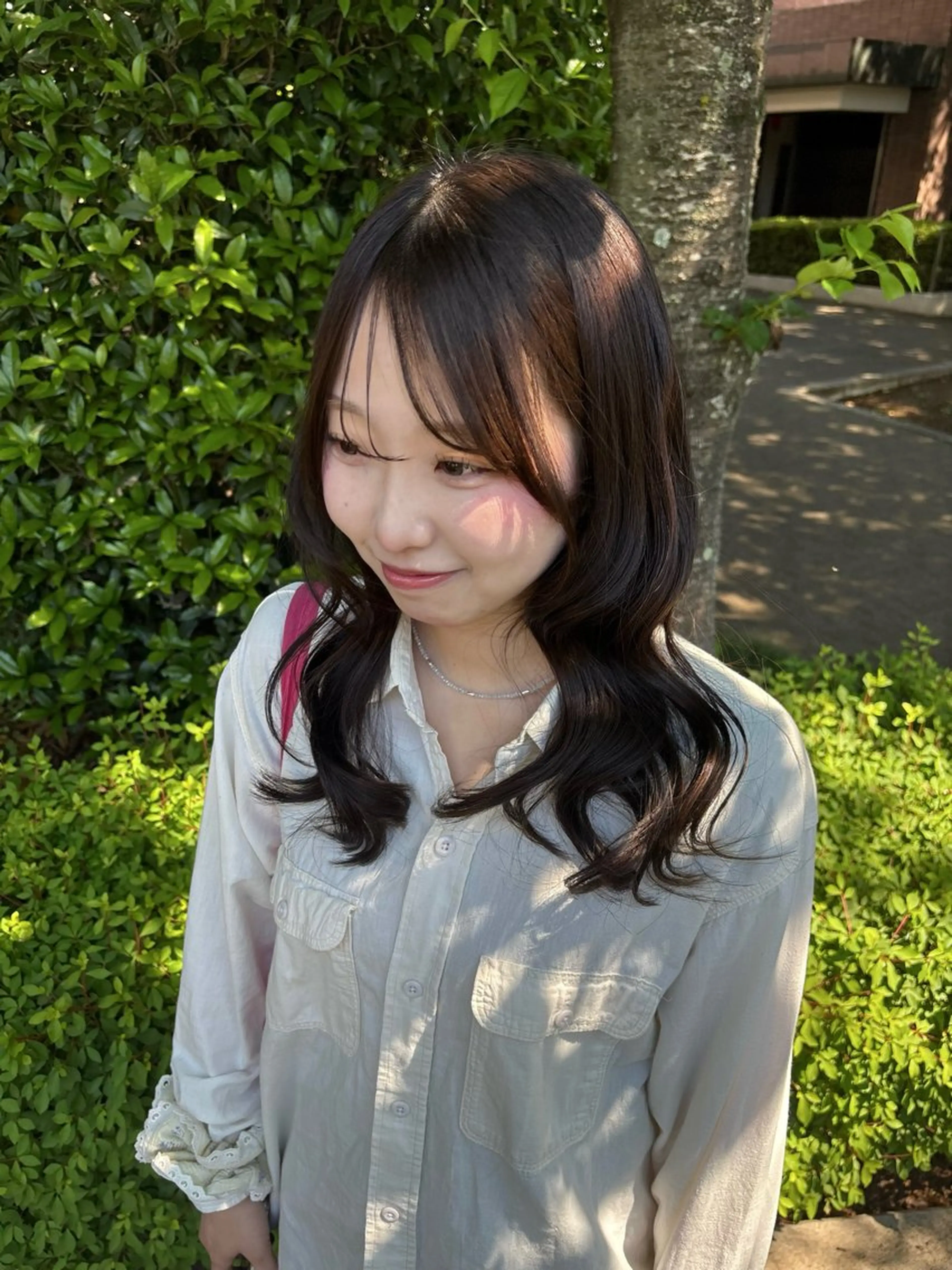 セミロング カラーモデル募集中 🪷田代怜のヘアスタイル