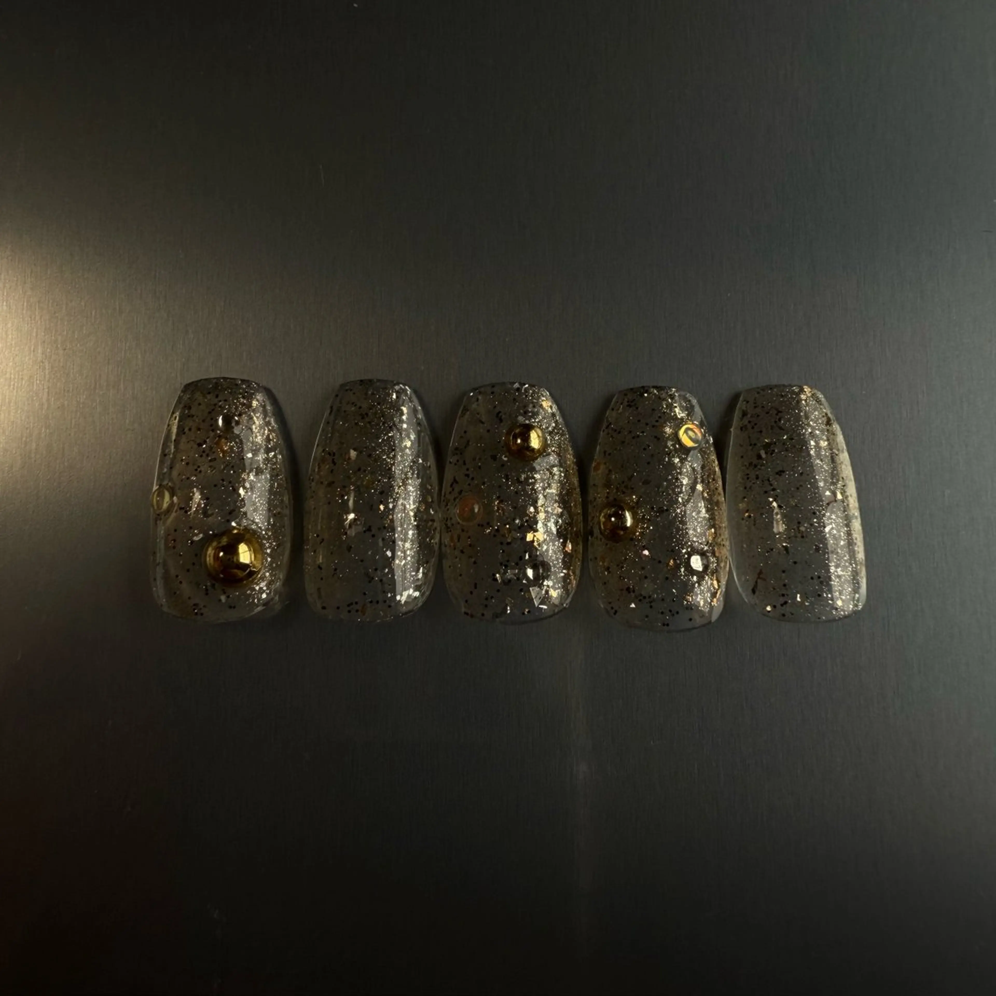 ネイル キラキラネイル ラメ(グリッター) ハンドネイル Fujimori .のネイルデザイン