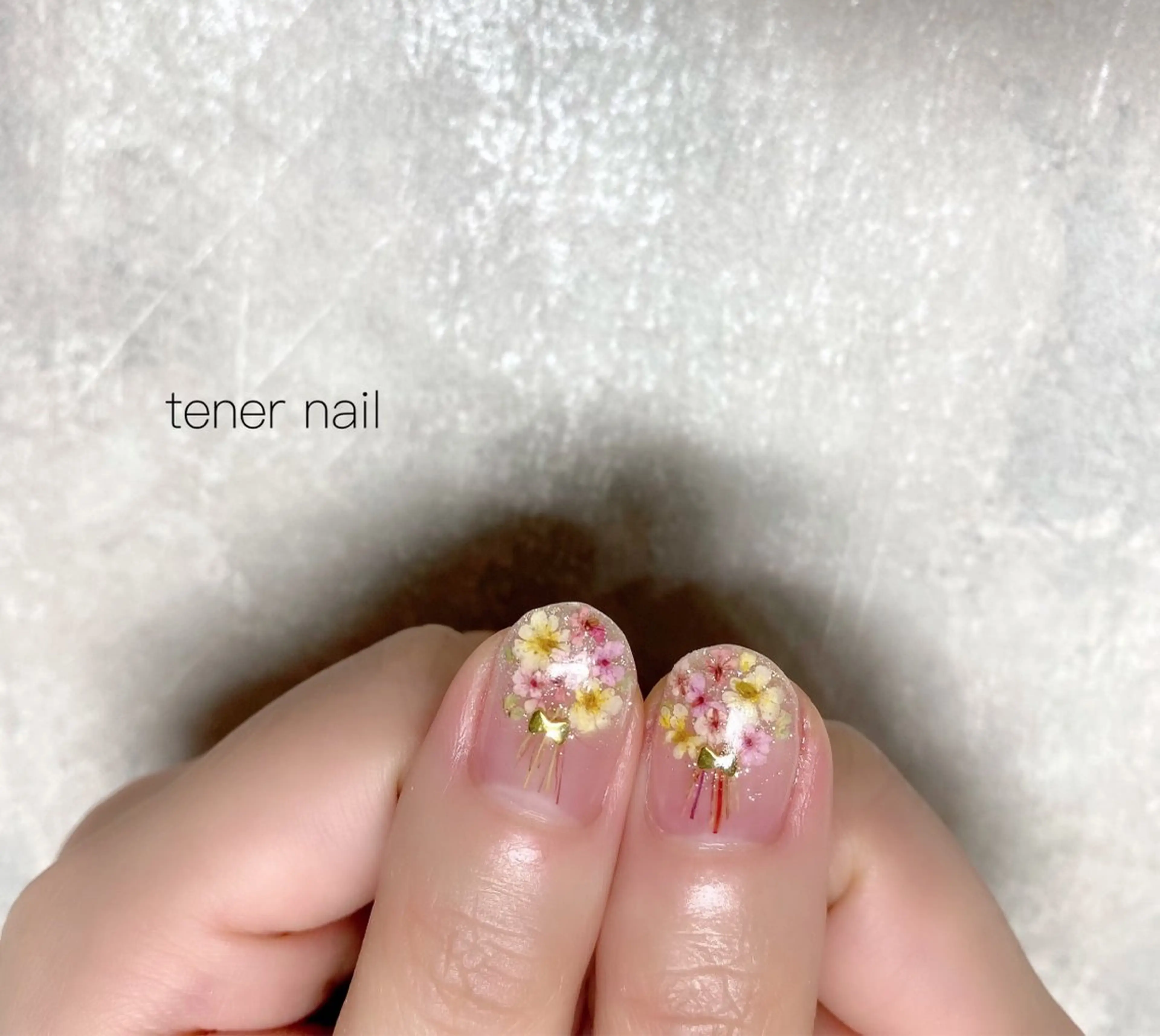 ネイル フラワーネイル ハンドネイル テネルネイル tener nailのネイルデザイン