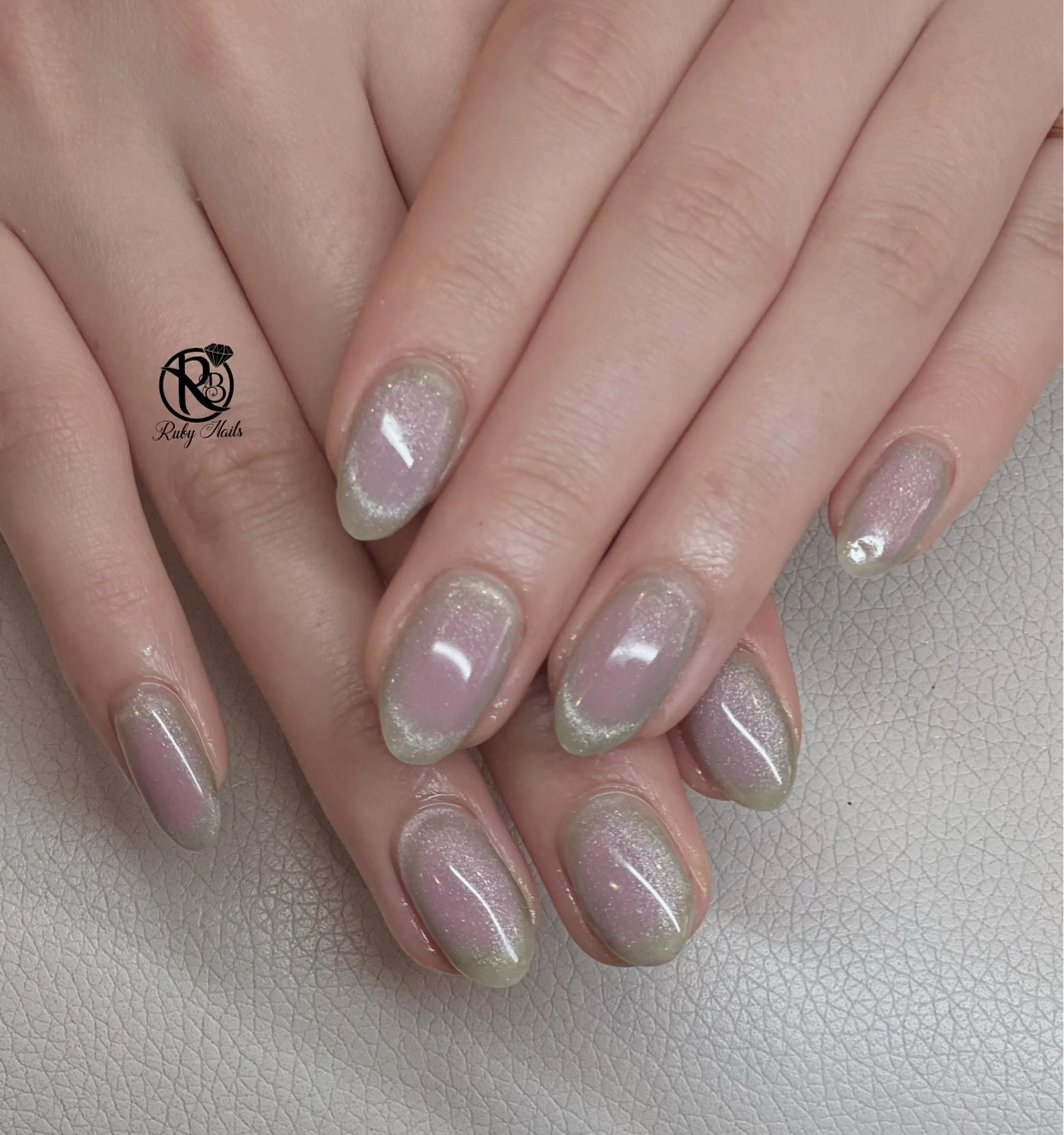 ネイル チークネイル ドット フレンチネイル グラデーション ハート ハンドネイル Ruby Nail 霞ヶ関店のネイルデザイン