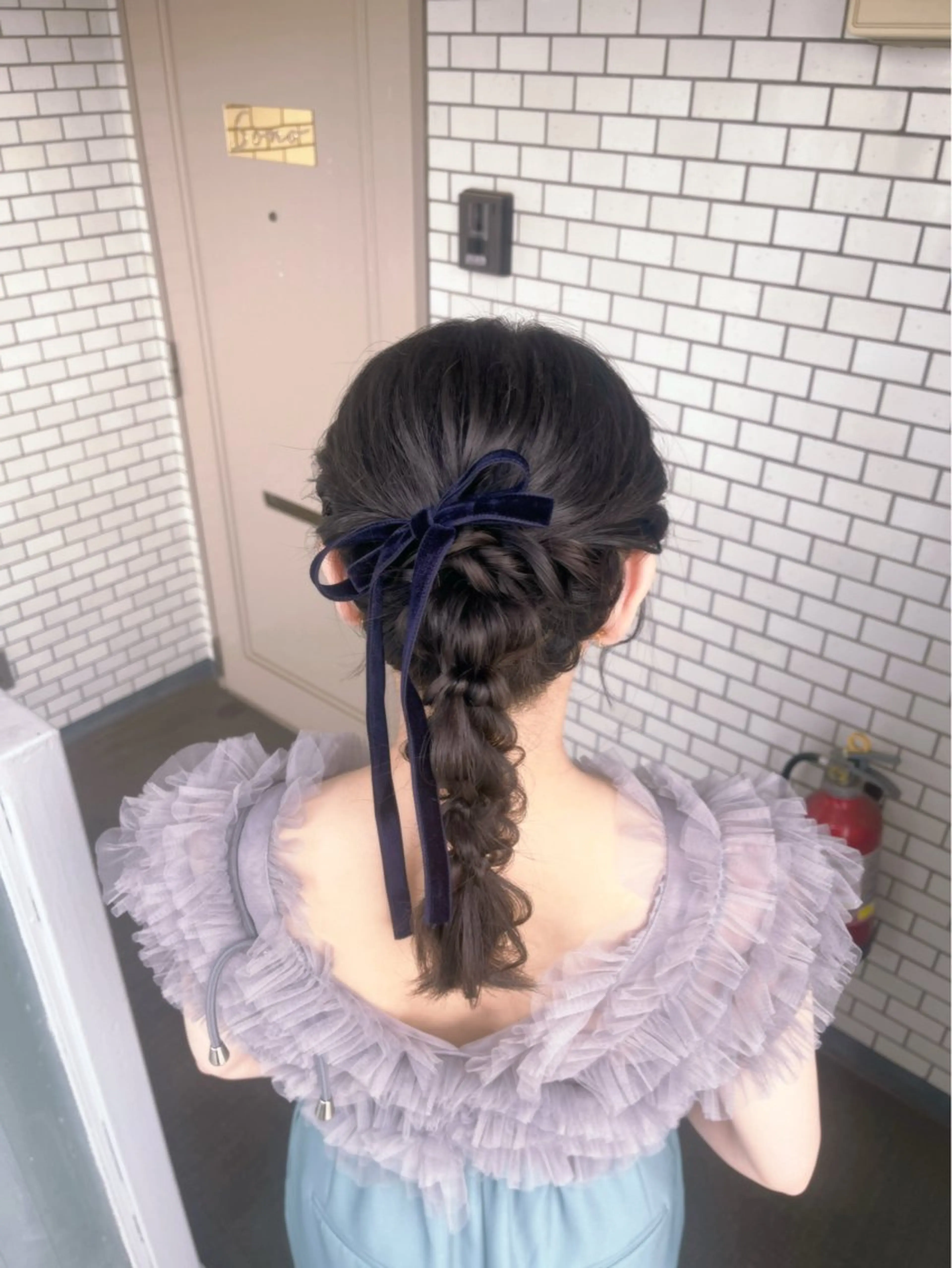 ヘアアレンジ ヘアセット 垢抜けヘアメイク🫧 JURI🪽のヘアスタイル