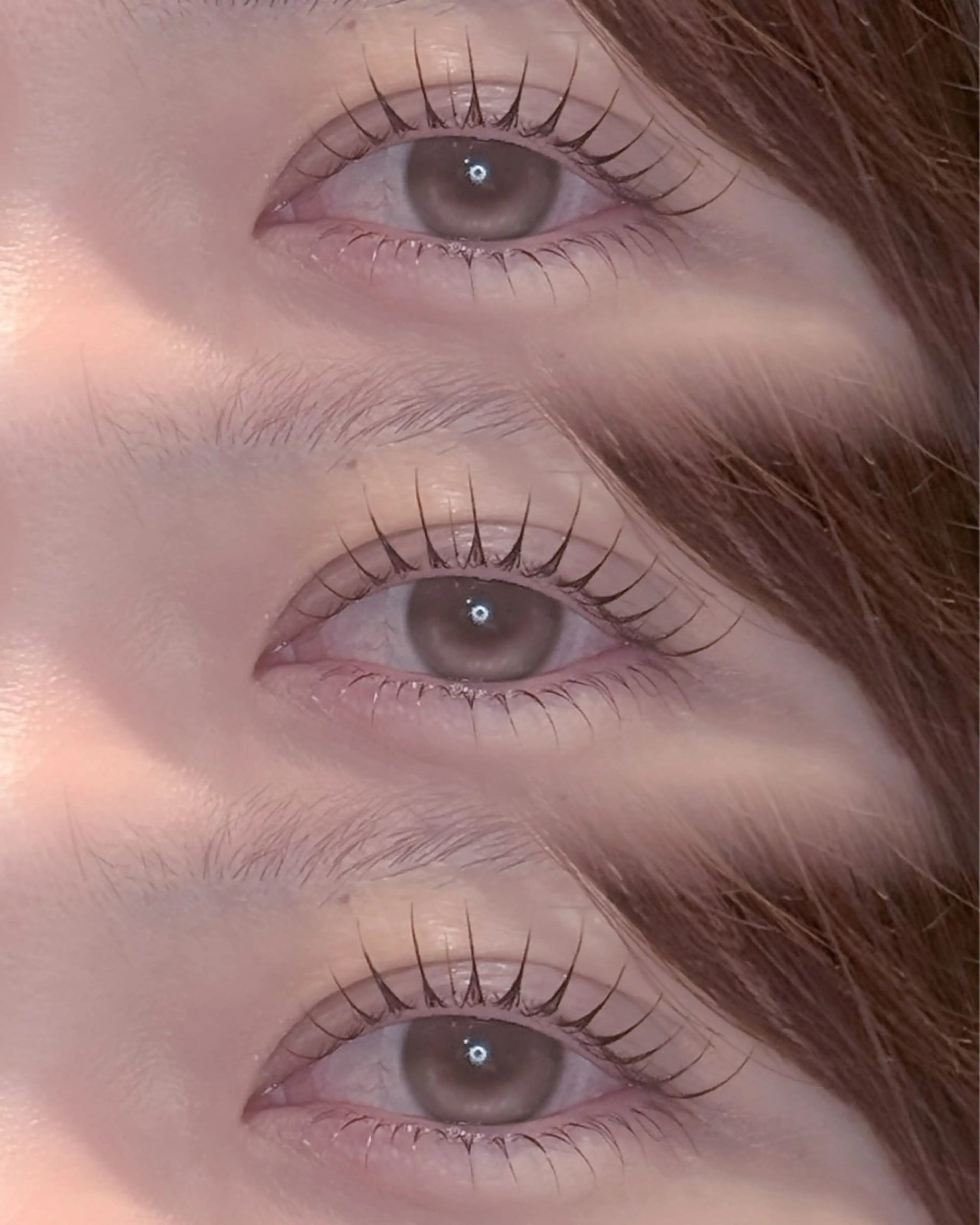 マツエク・マツパ マツパ fein.aoi🎀 🤍のマツエク・マツパデザイン