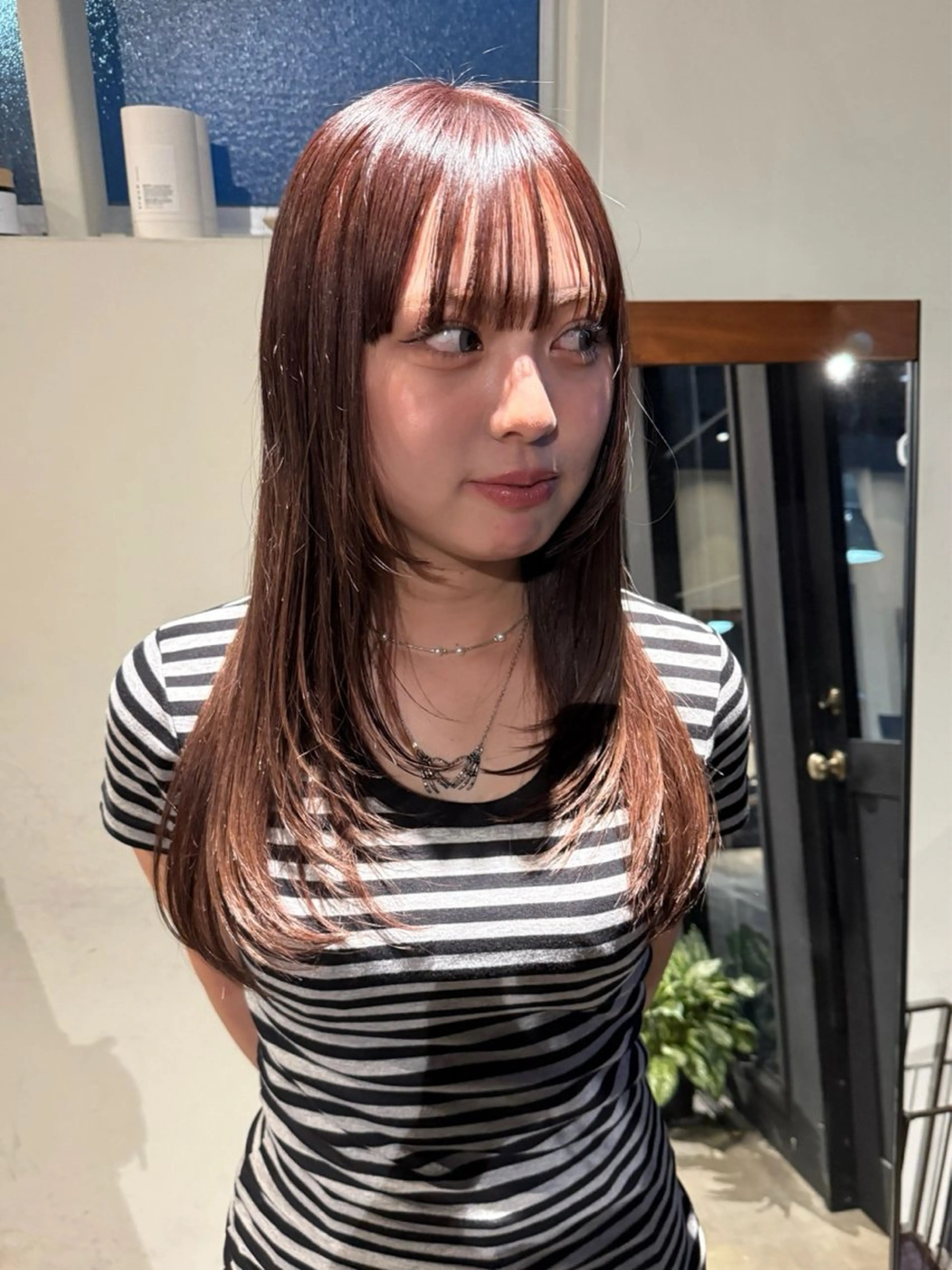 ロング レイヤーカット カット fubuki🪷 似合わせカットカラーのヘアスタイル