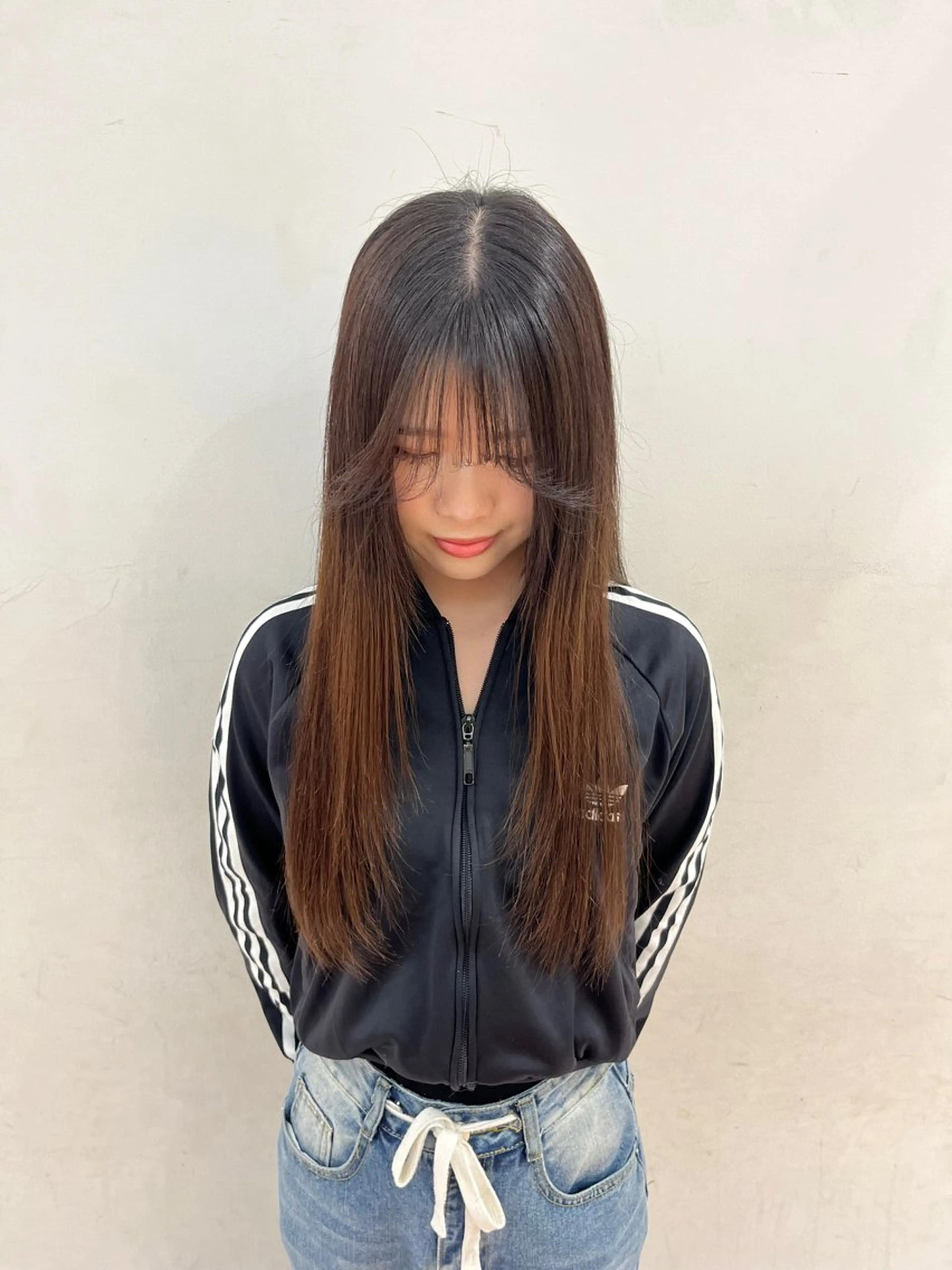 ロング 荒川 三希のヘアスタイル