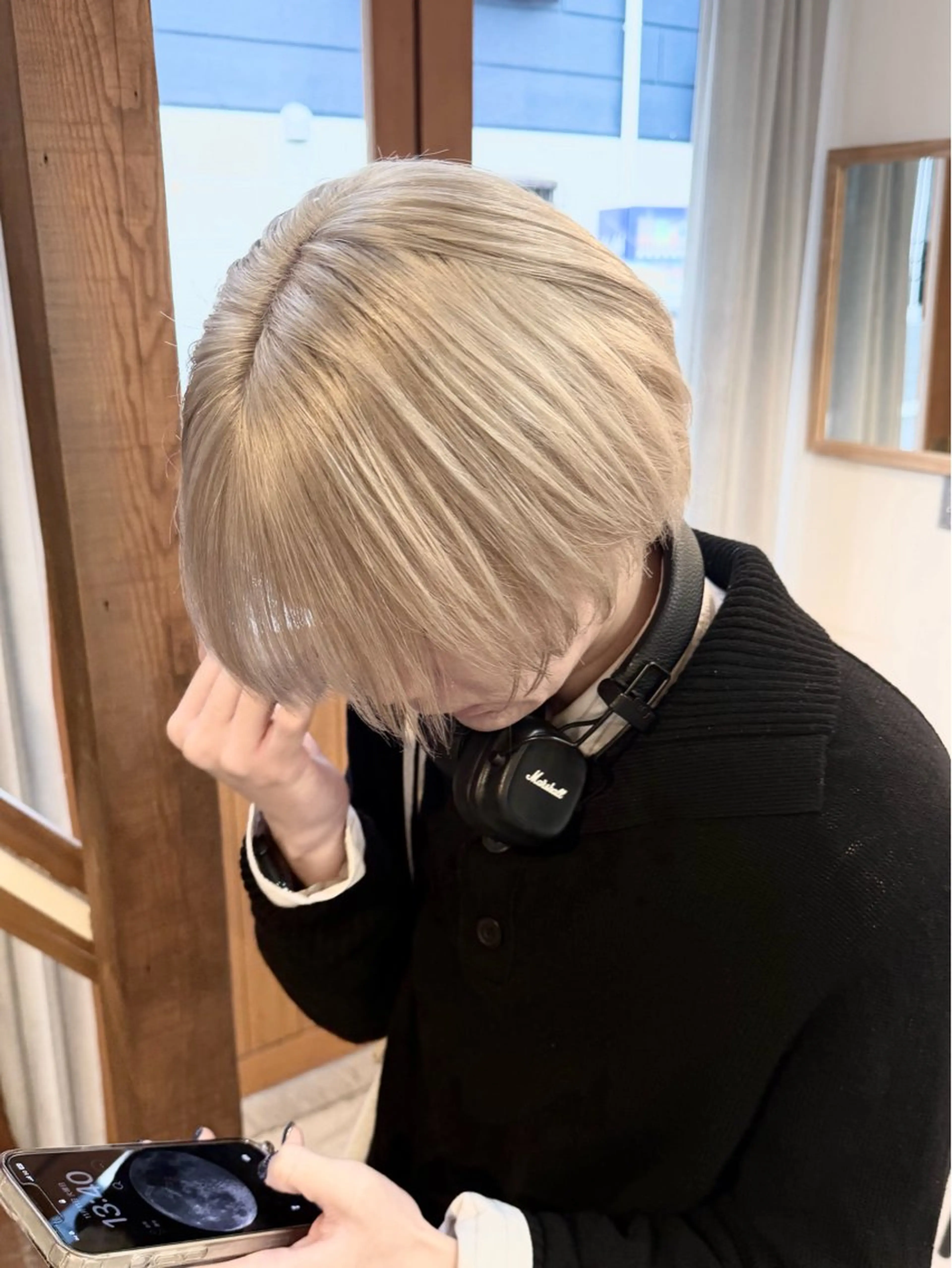 カラー メンズ カット ヘアカラー トリートメント kai .のヘアスタイル