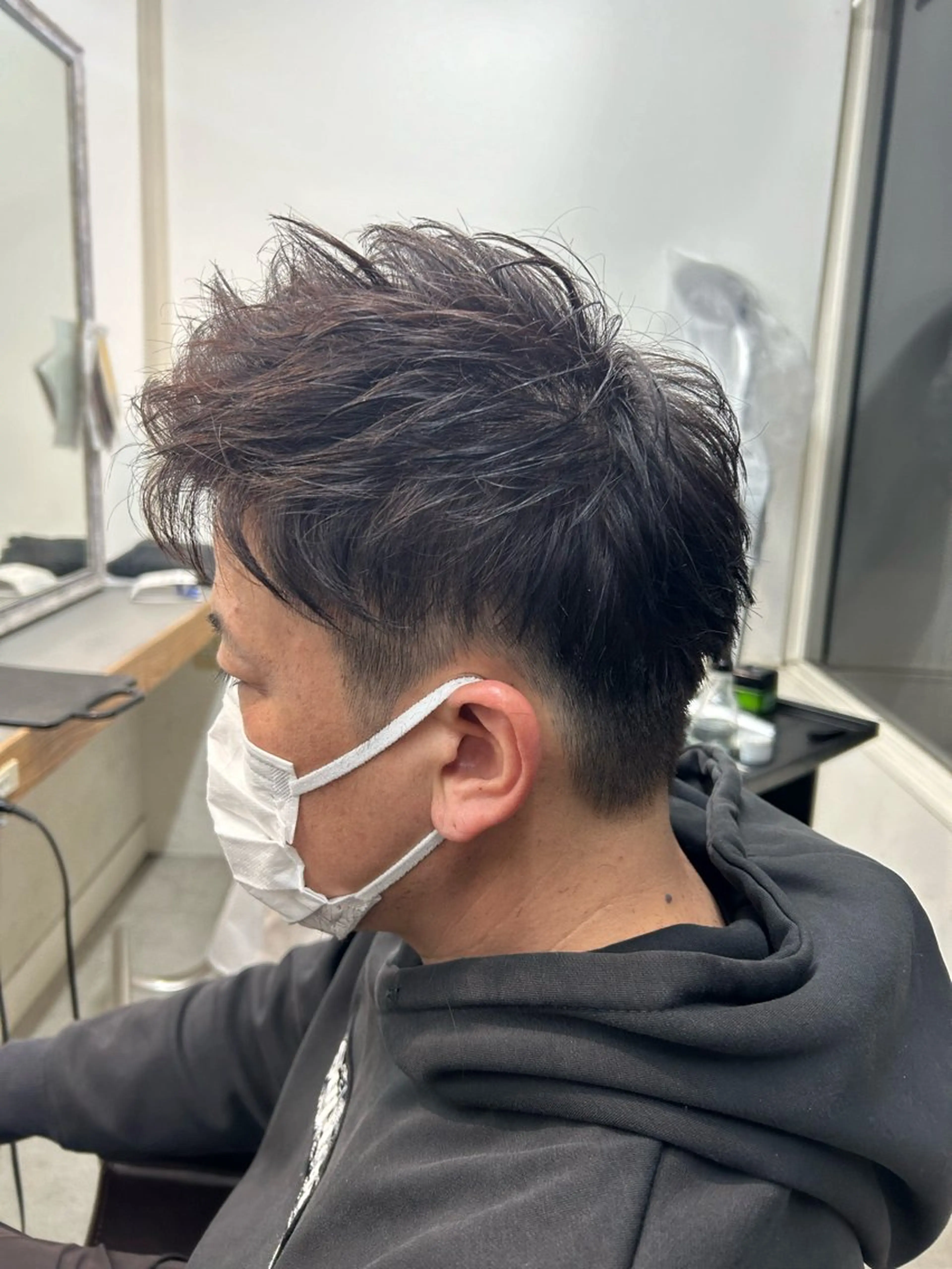 カラー メンズ Le Lien OURAのヘアスタイル