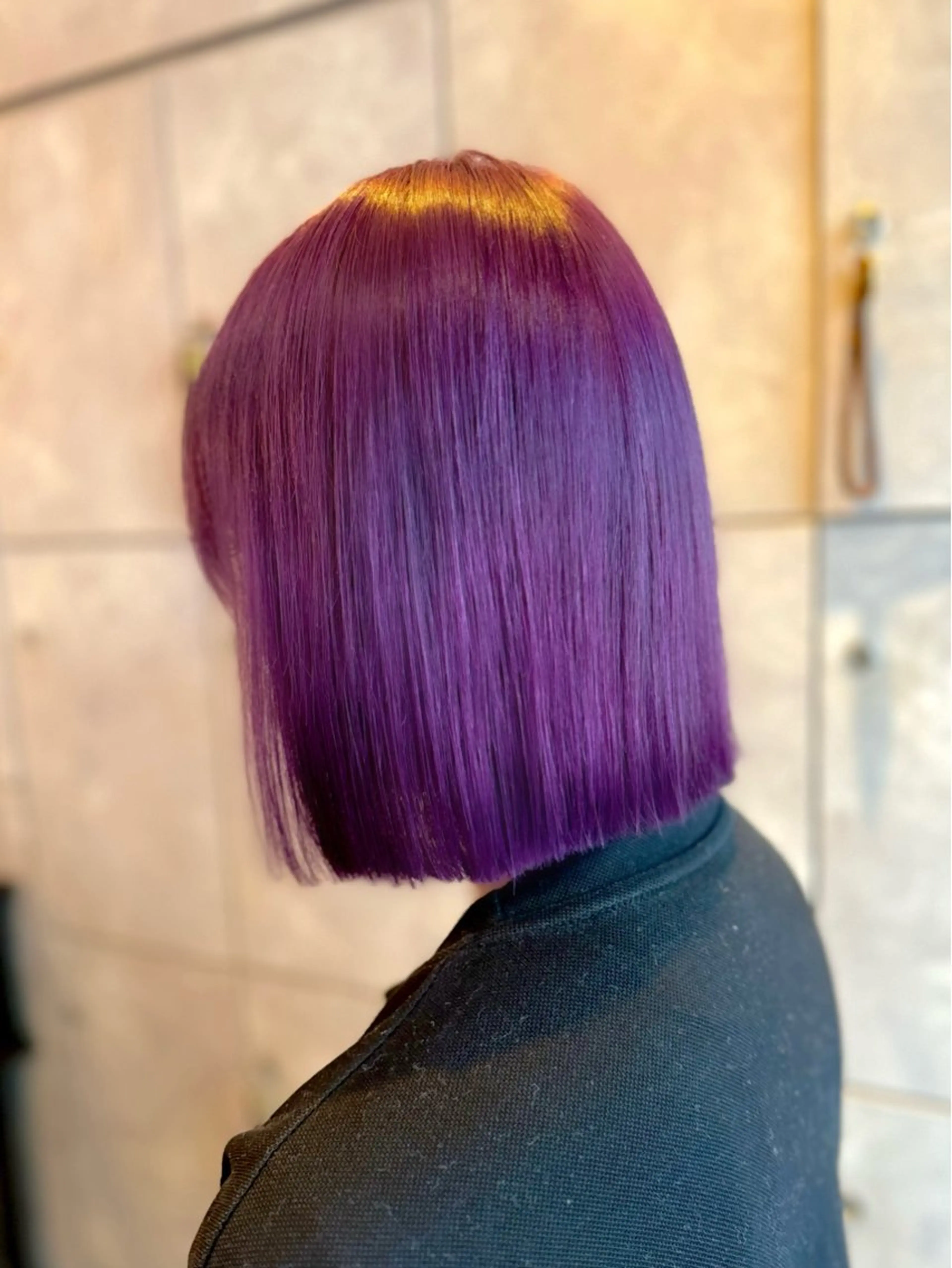 ミディアム カラー 🎀ハイトーン・艶 カラー HANA🎀のヘアスタイル