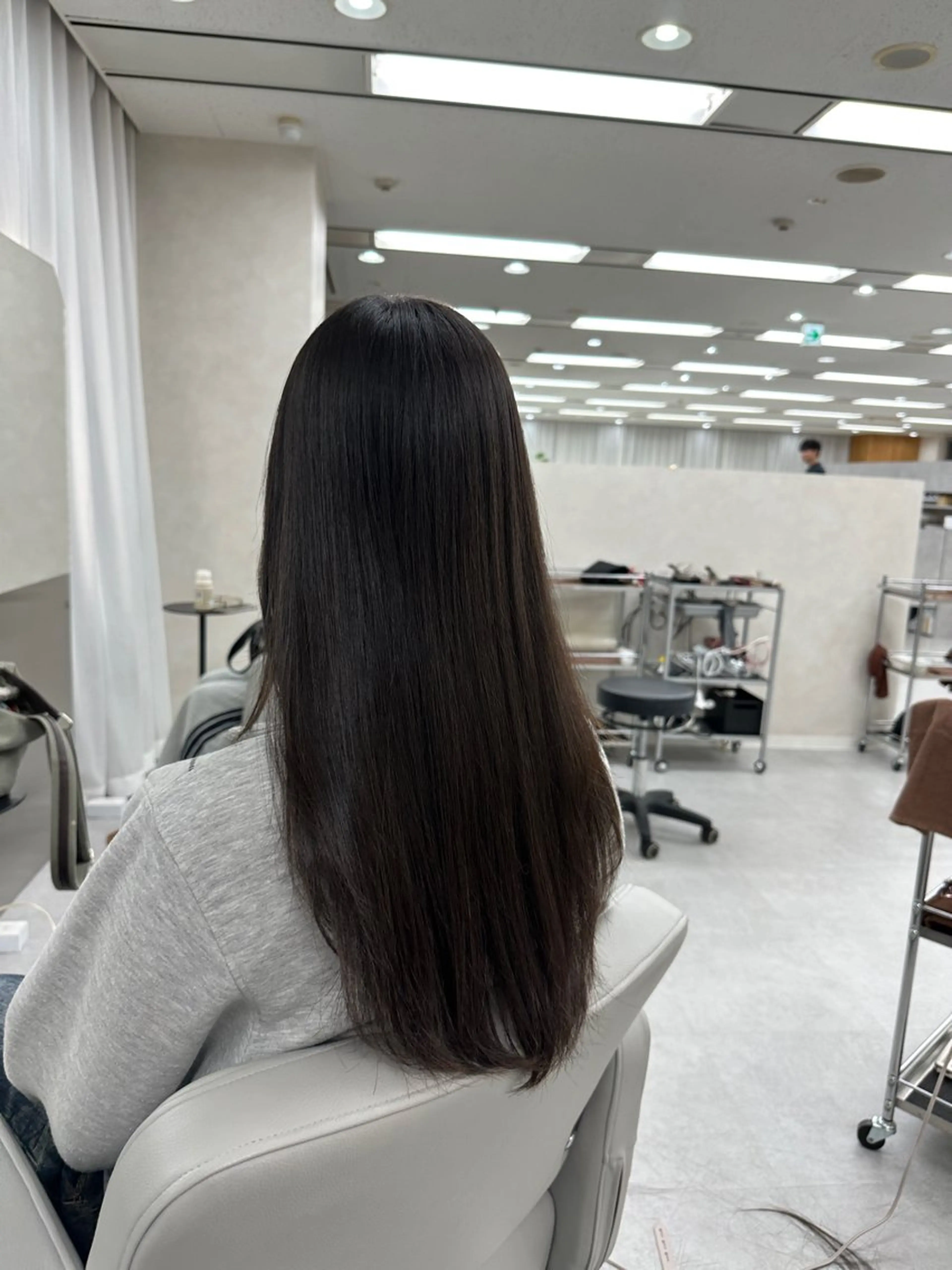 ロング 顔周りカット レイヤーカット 大場 賀句のヘアスタイル
