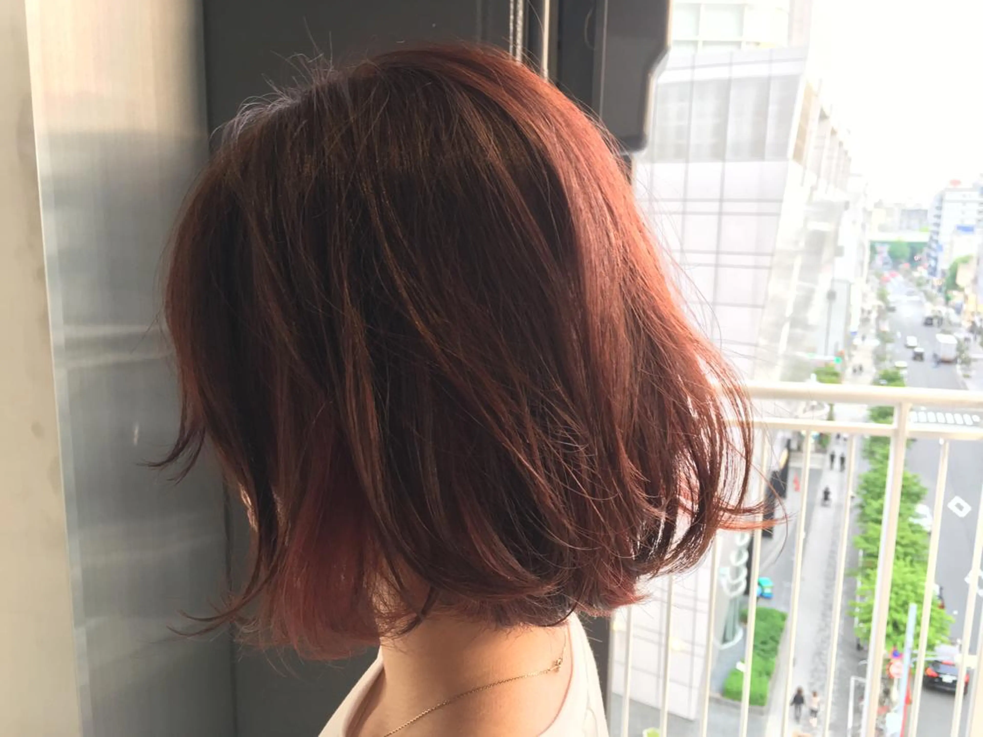 ショート カラー メンズヘア/レイヤー /ボブ山内春輝のヘアスタイル